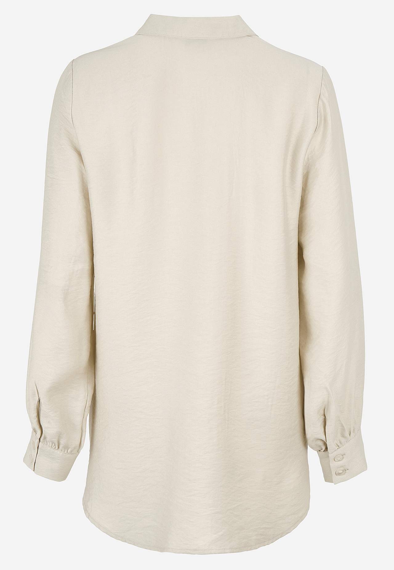 Gevlochten tuniek met lange mouwen