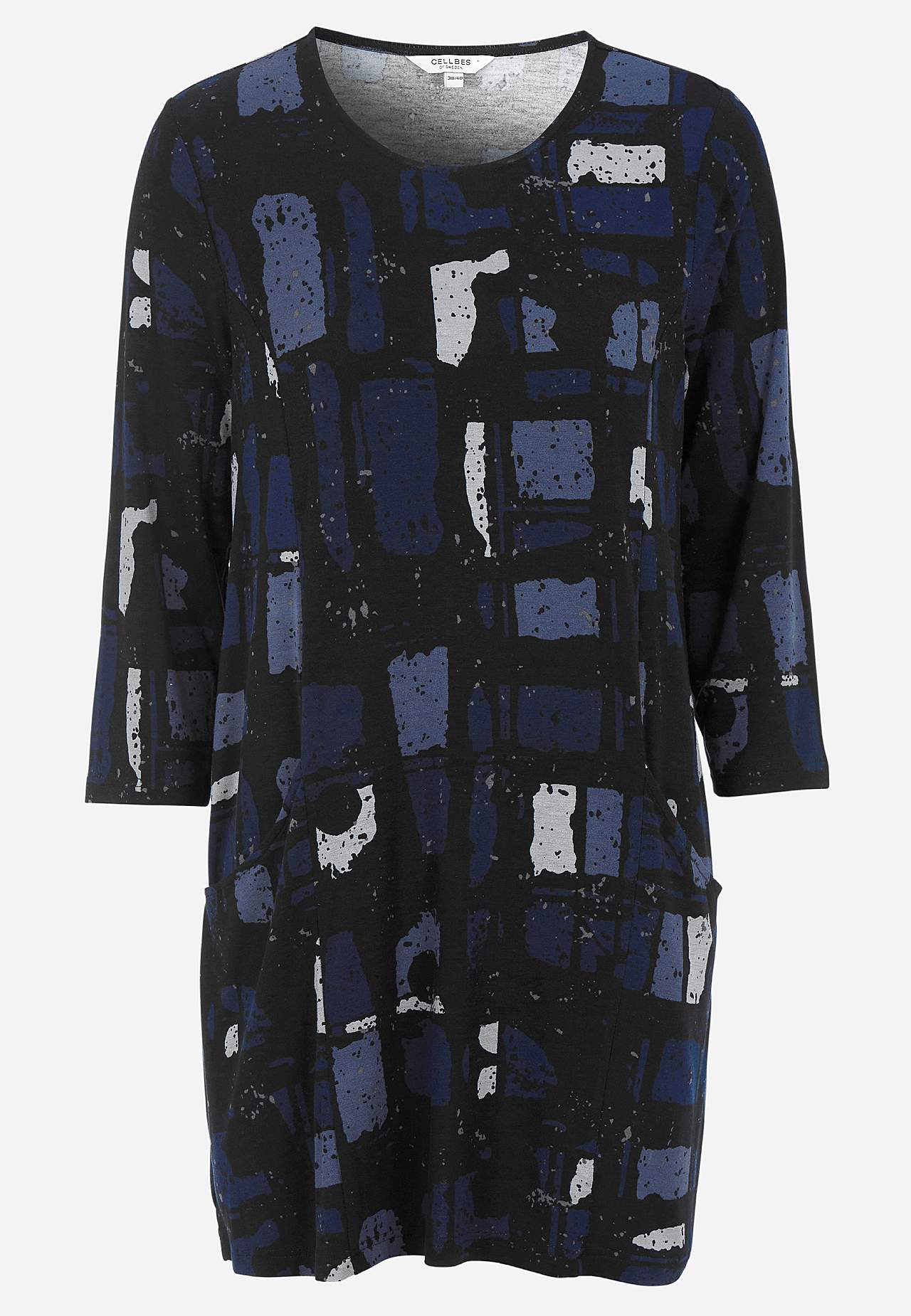 Jersey tuniek met zakken