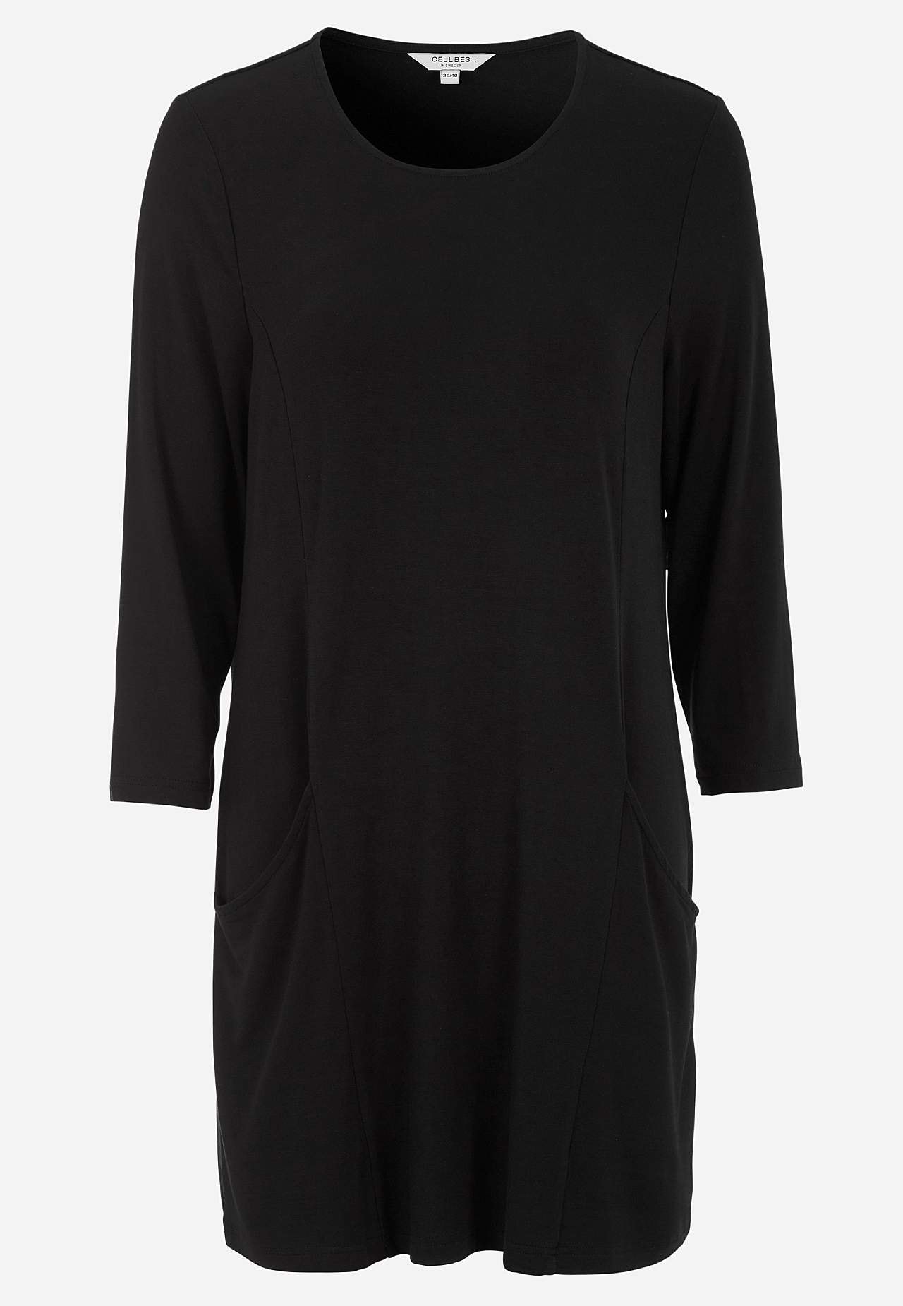 Jersey tuniek met zakken