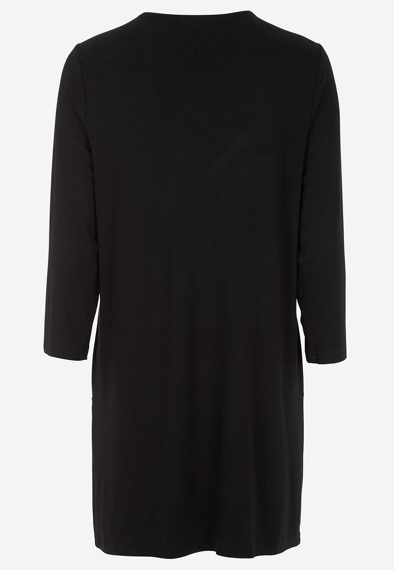 Jersey tuniek met zakken