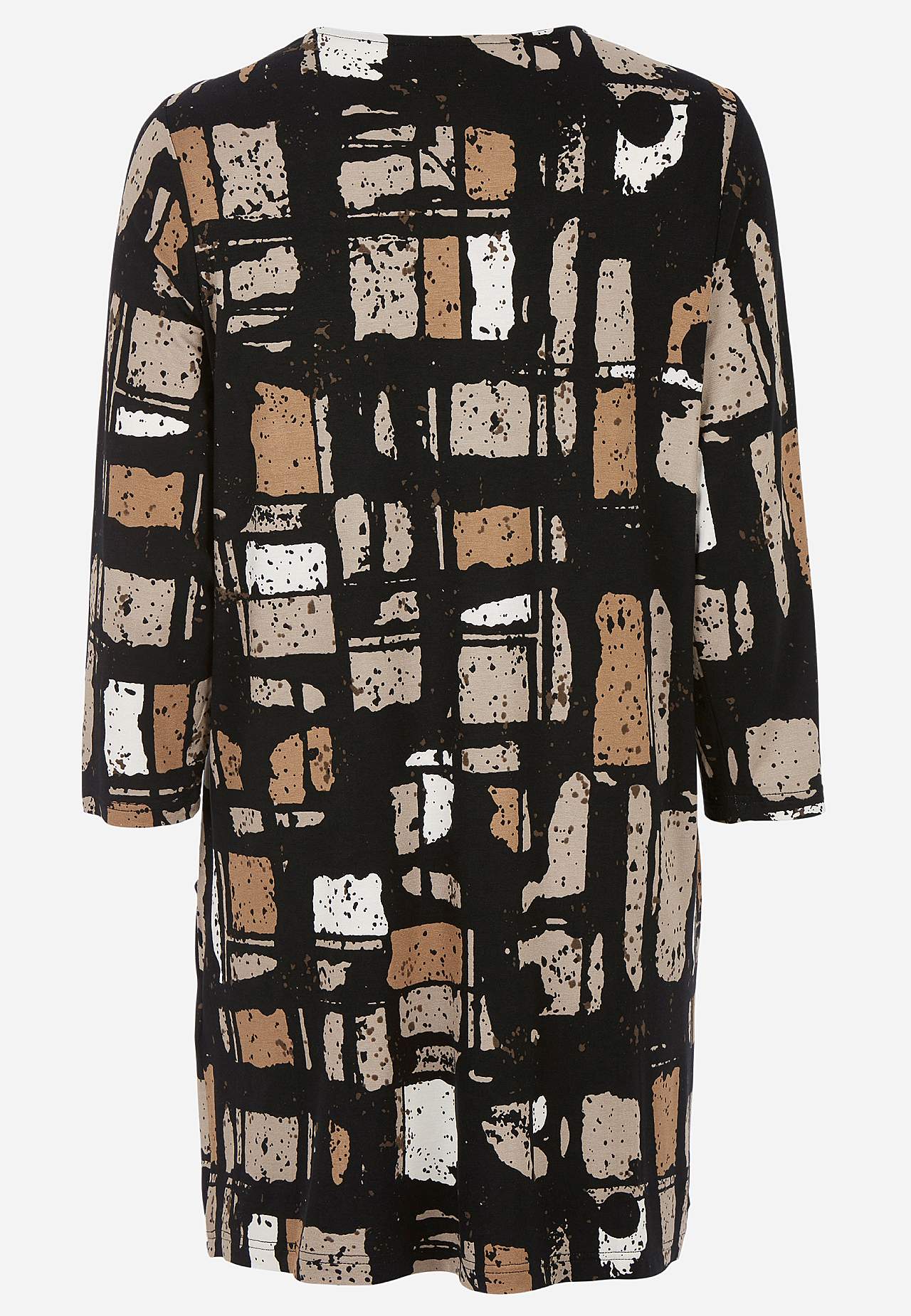 Jersey tuniek met zakken