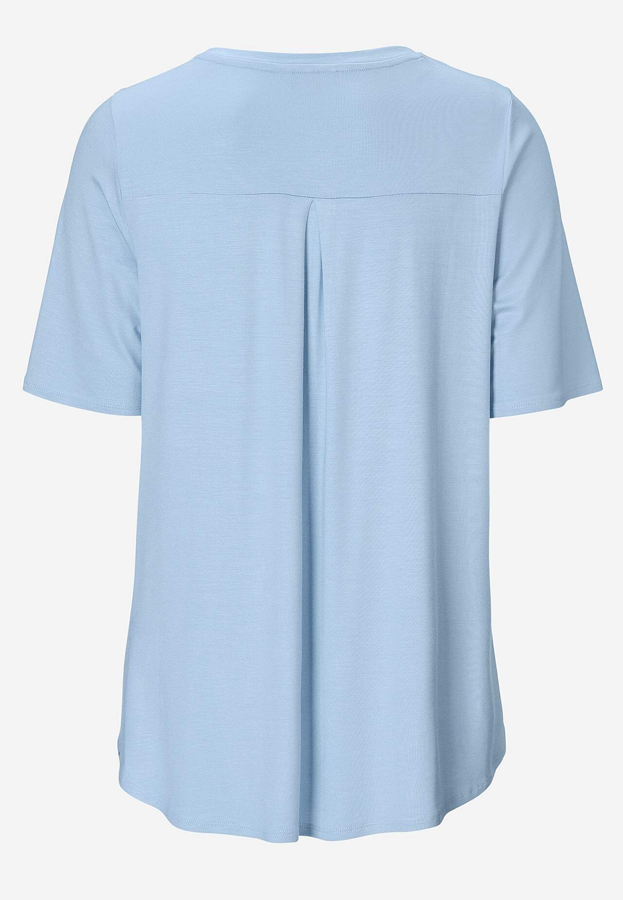 Jersey-topje met korte mouwen