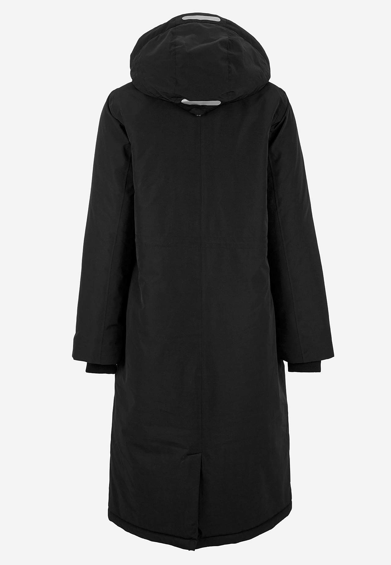 Functionele, gevoerde en lange parka