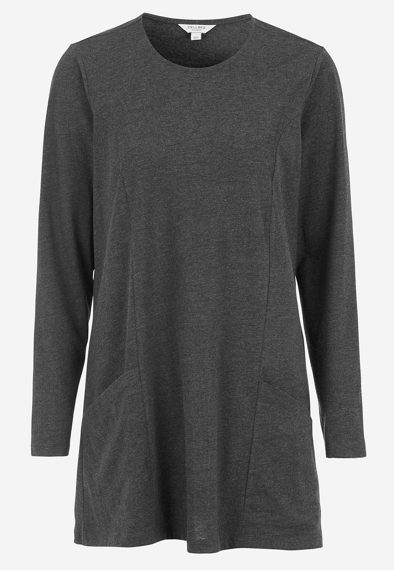Jersey tuniek met zakken