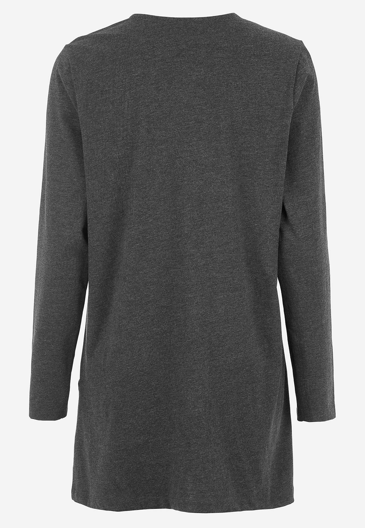 Jersey tuniek met zakken