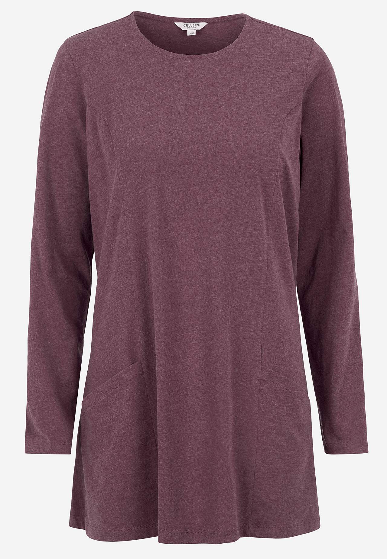 Jersey tuniek met zakken