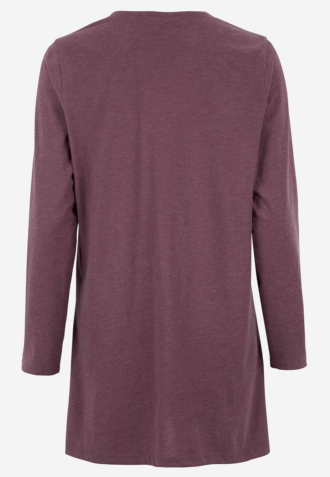 Jersey tuniek met zakken