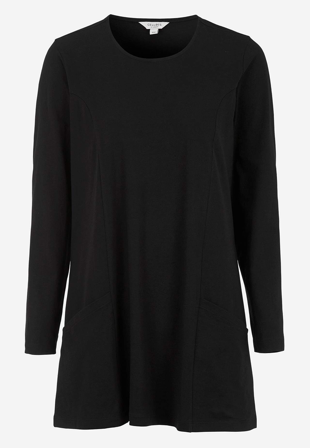 Jersey tuniek met zakken