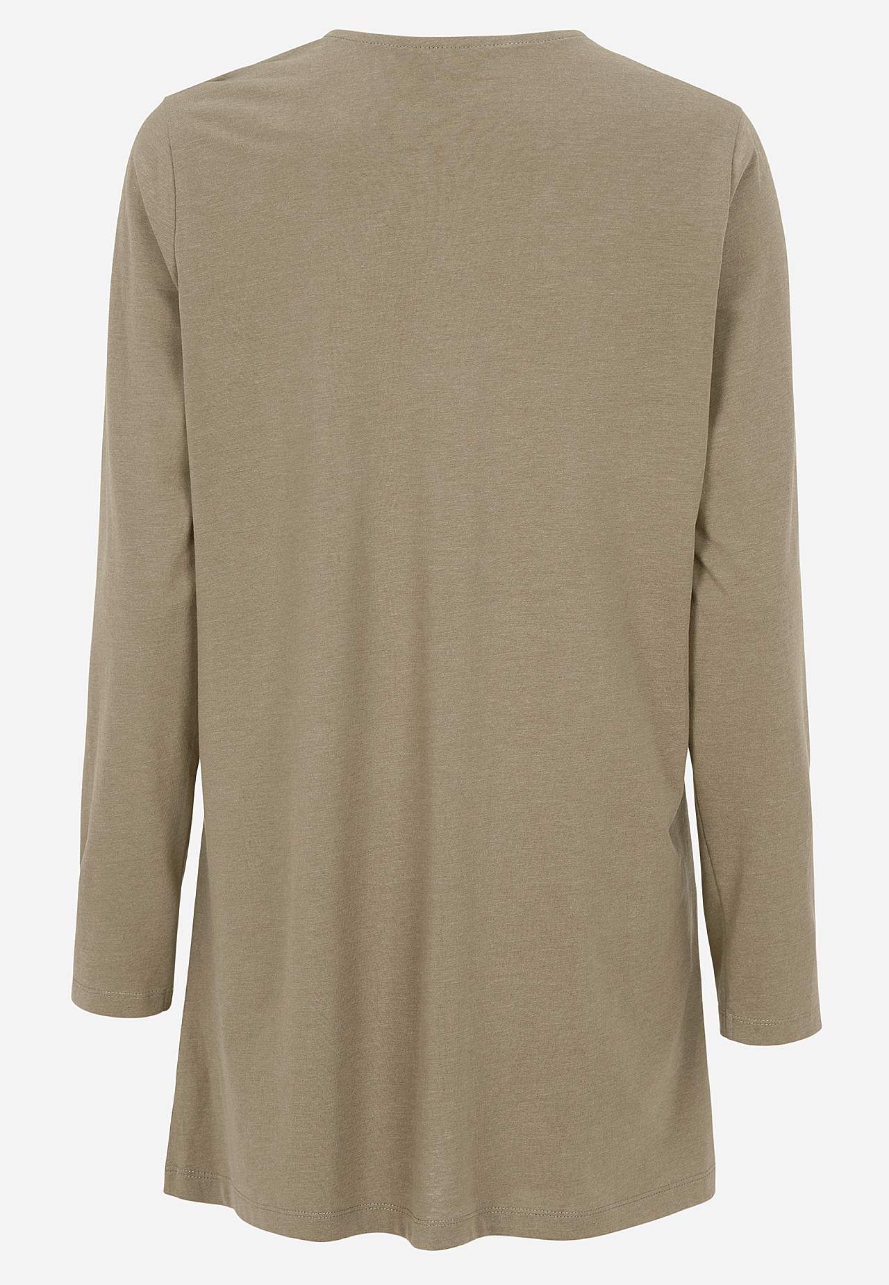 Jersey tuniek met zakken