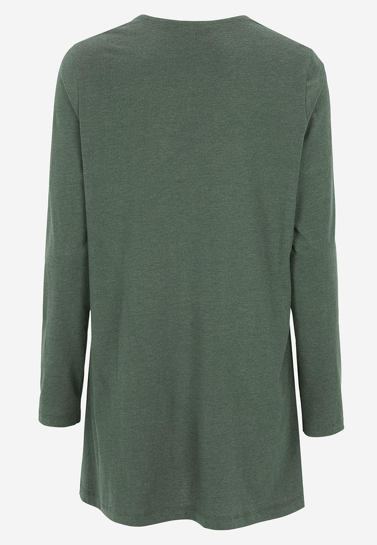 Jersey tuniek met zakken