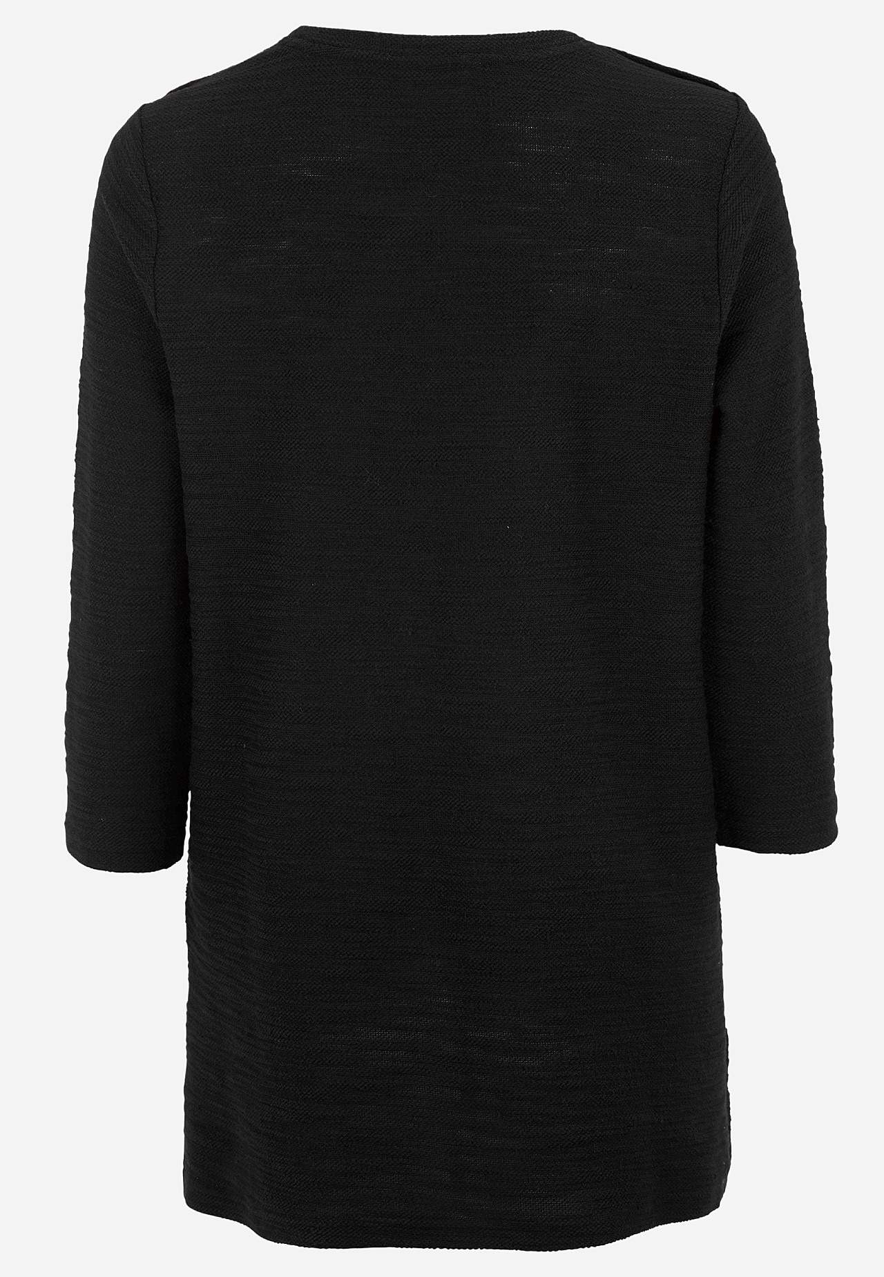 Jersey tuniek met structuur