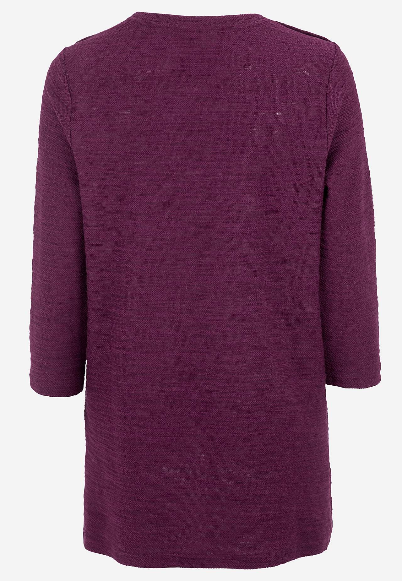 Jersey tuniek met structuur