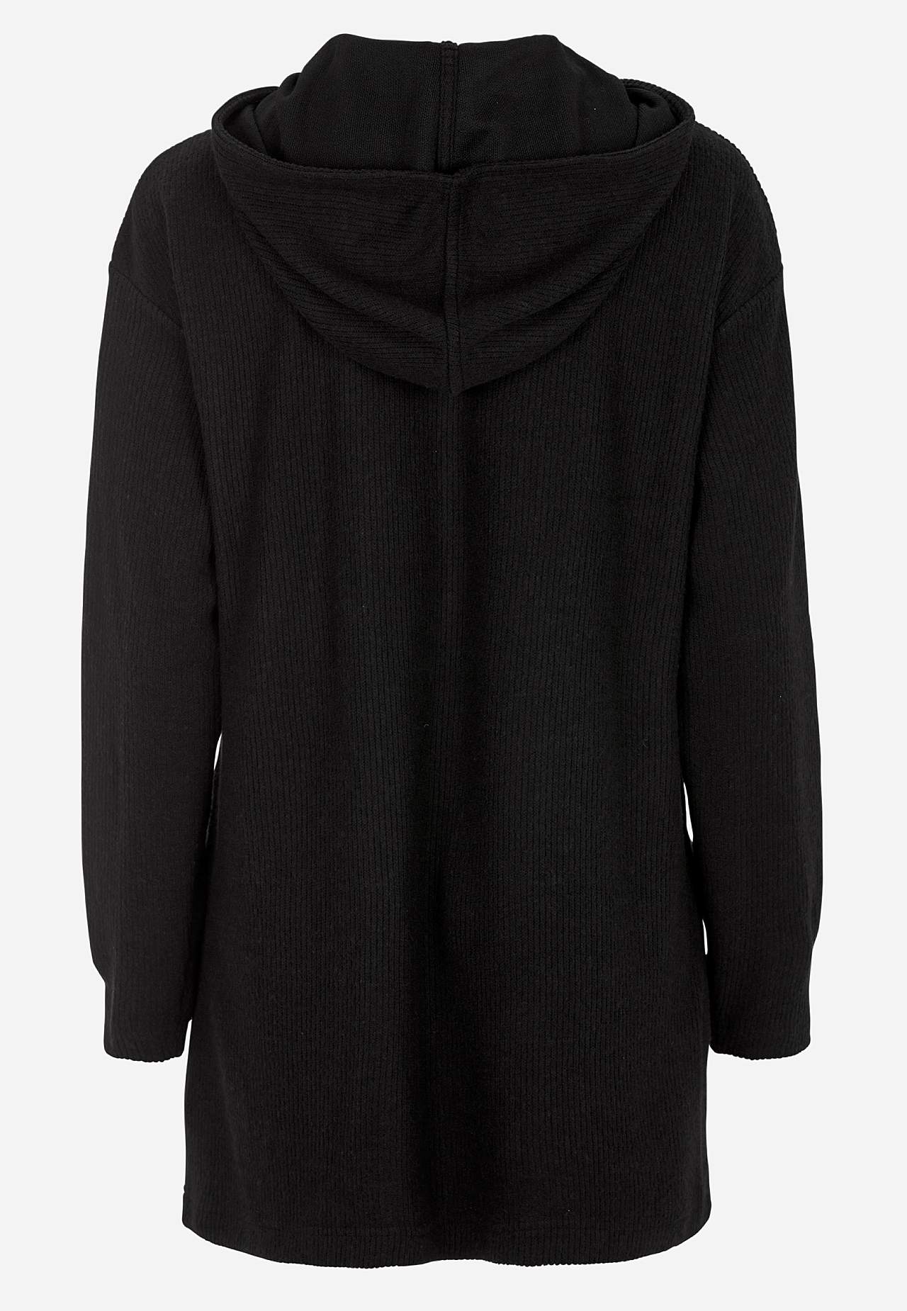 Super zachte lange cardigan met zakken