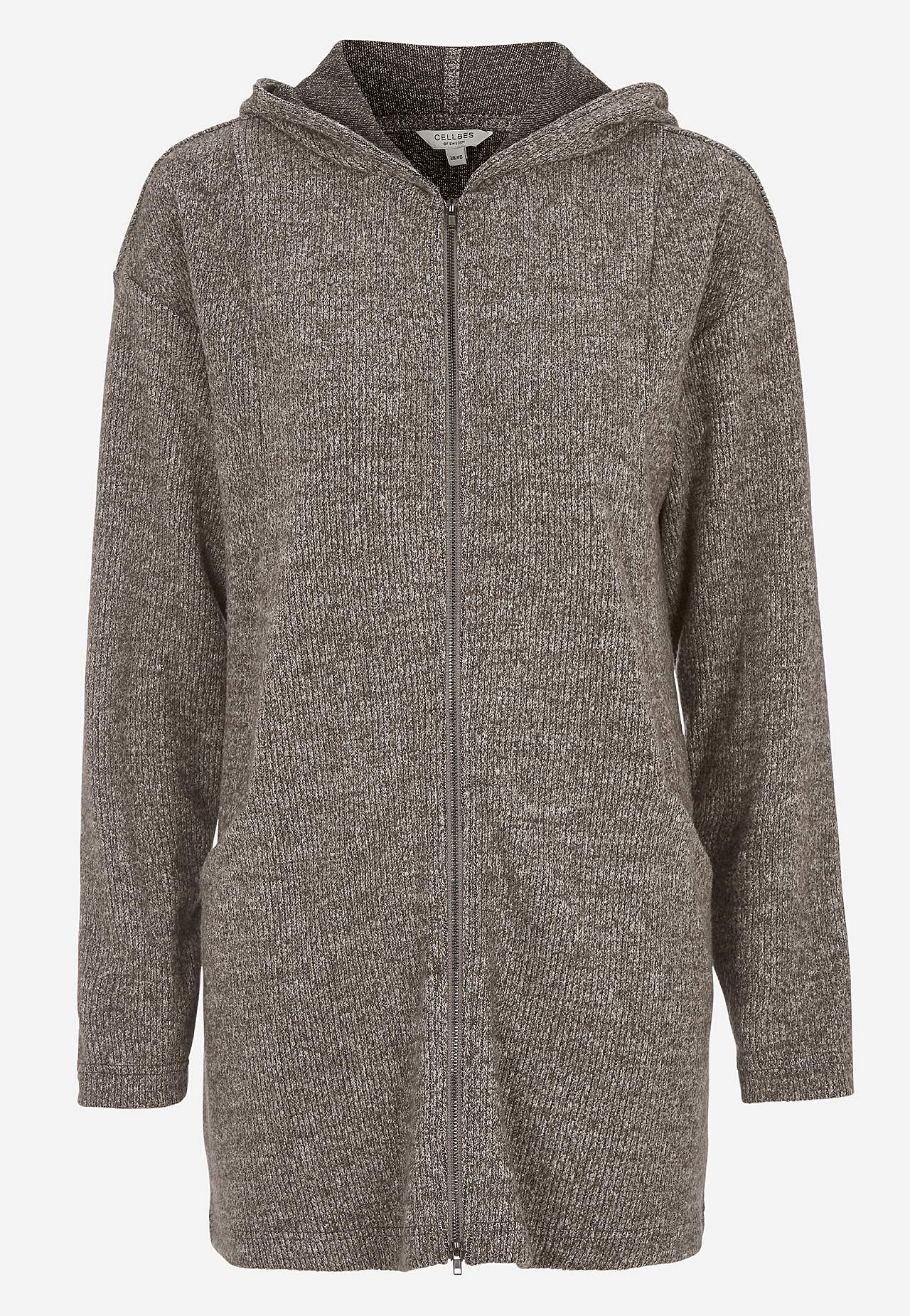 Super zachte lange cardigan met zakken