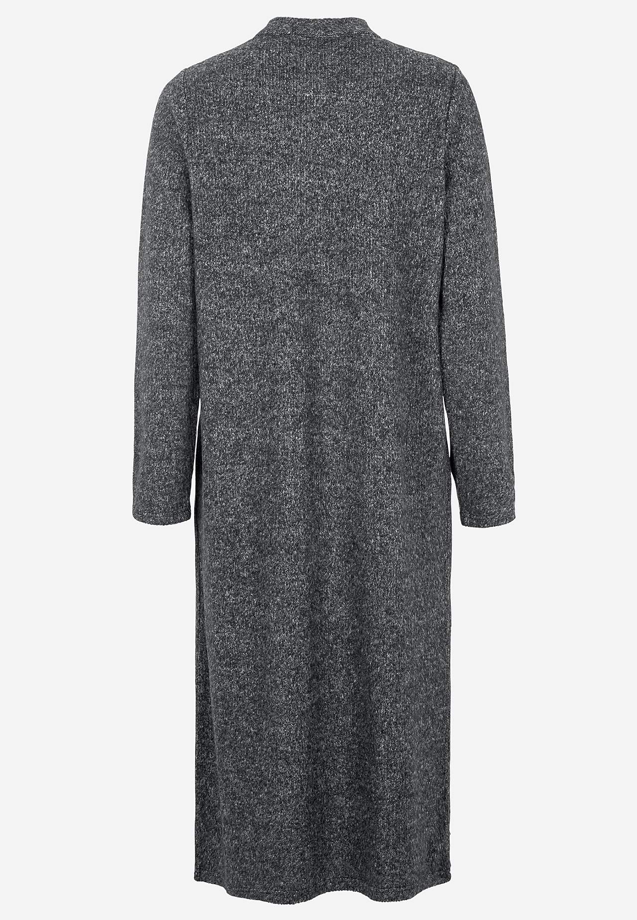 Super zachte en lange cardigan met zakken