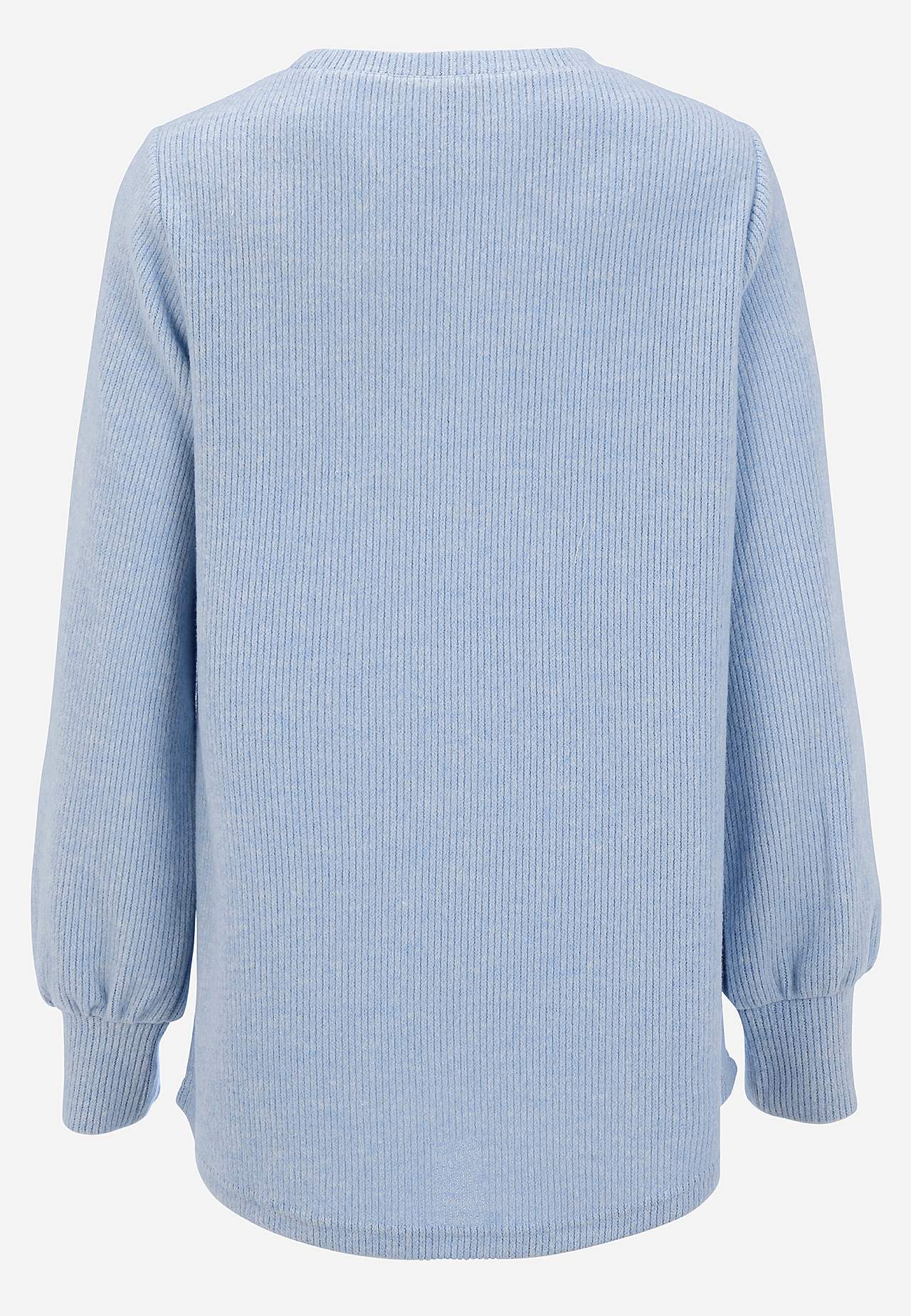 Gebreide en zachte sweater