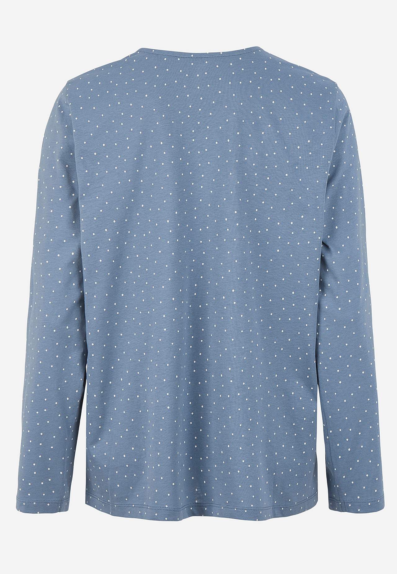 Tweedelige pyjama met stippen