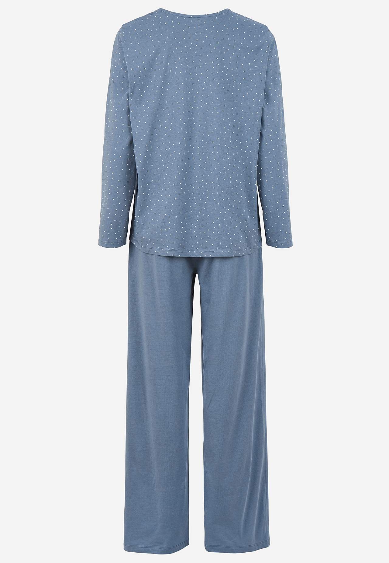 Tweedelige pyjama met stippen