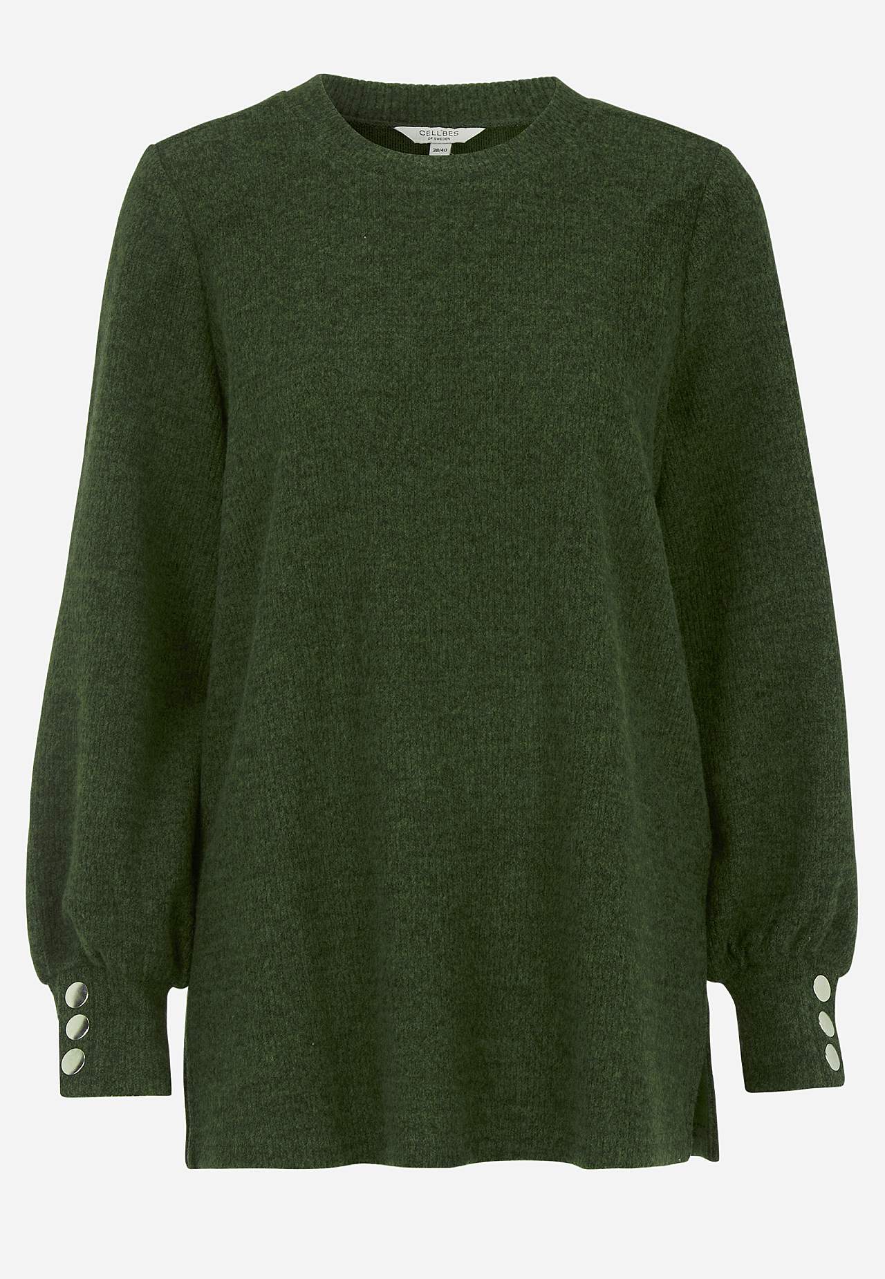 Super zachte tuniek met melange kleuren