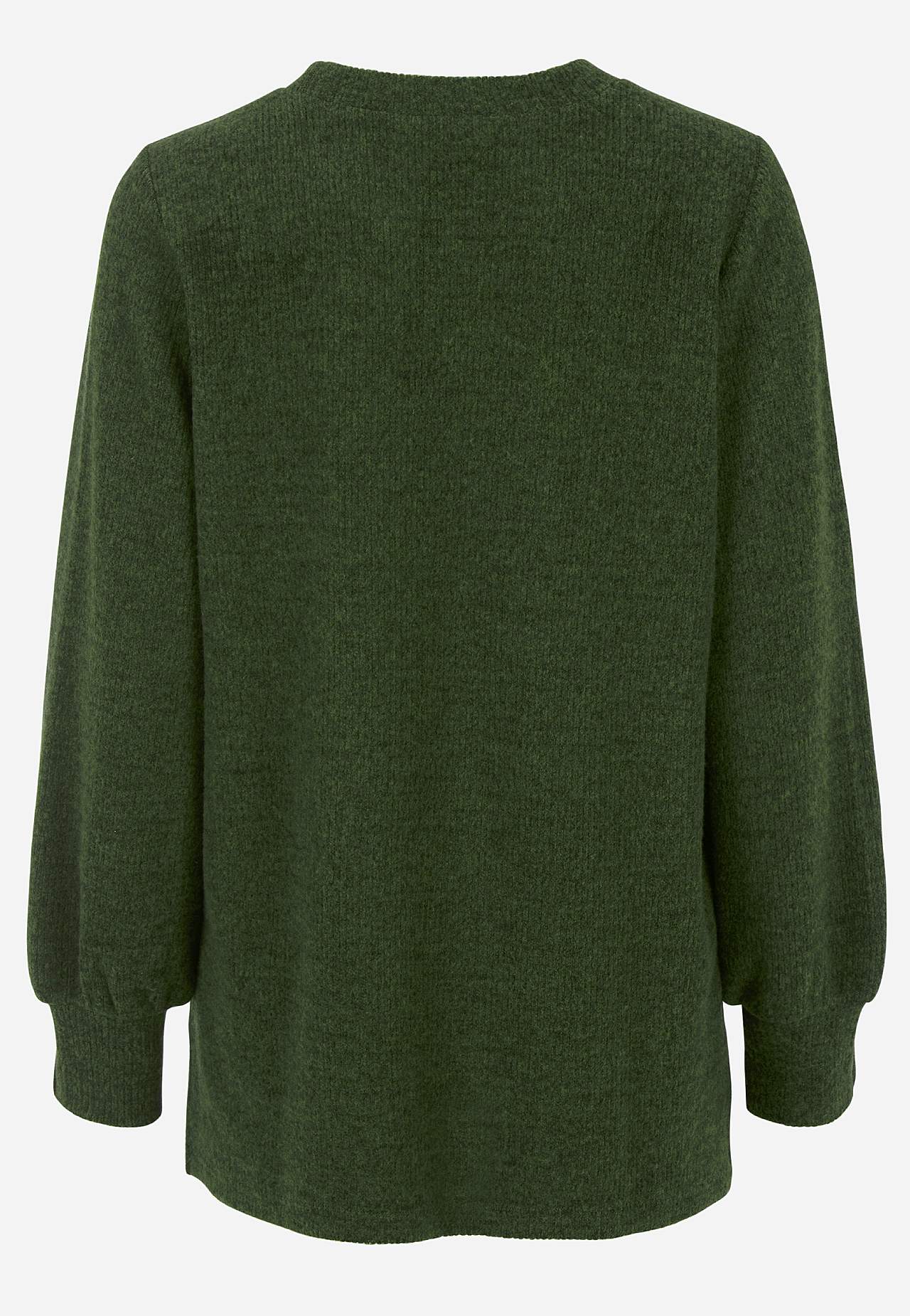 Super zachte tuniek met melange kleuren