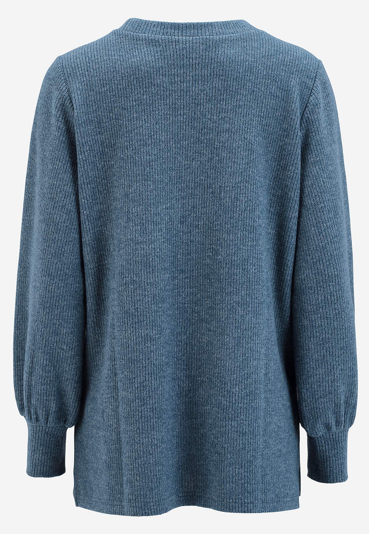 Super zachte tuniek met melange kleuren