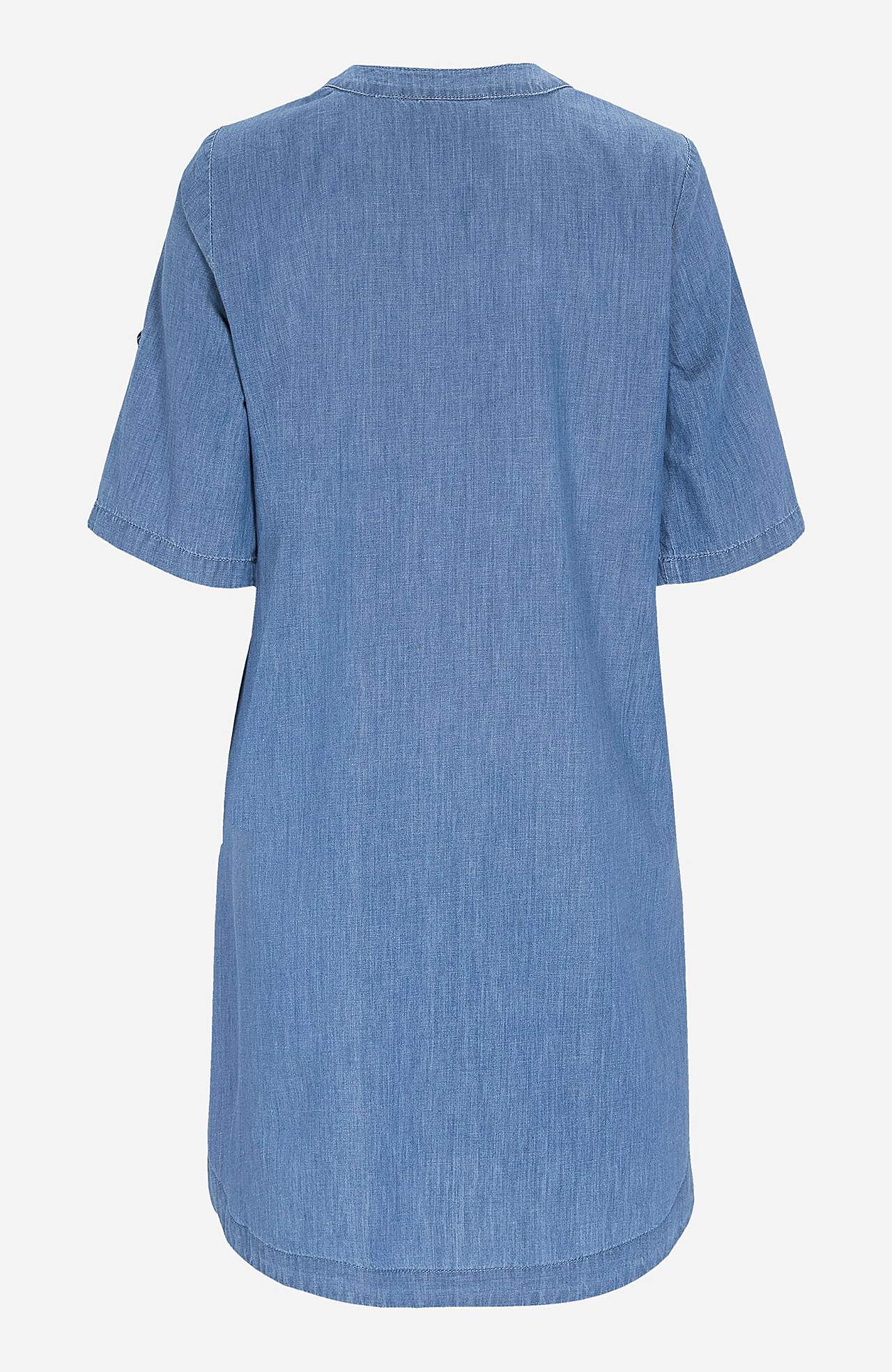 Denim jurk van zacht gewassen denim