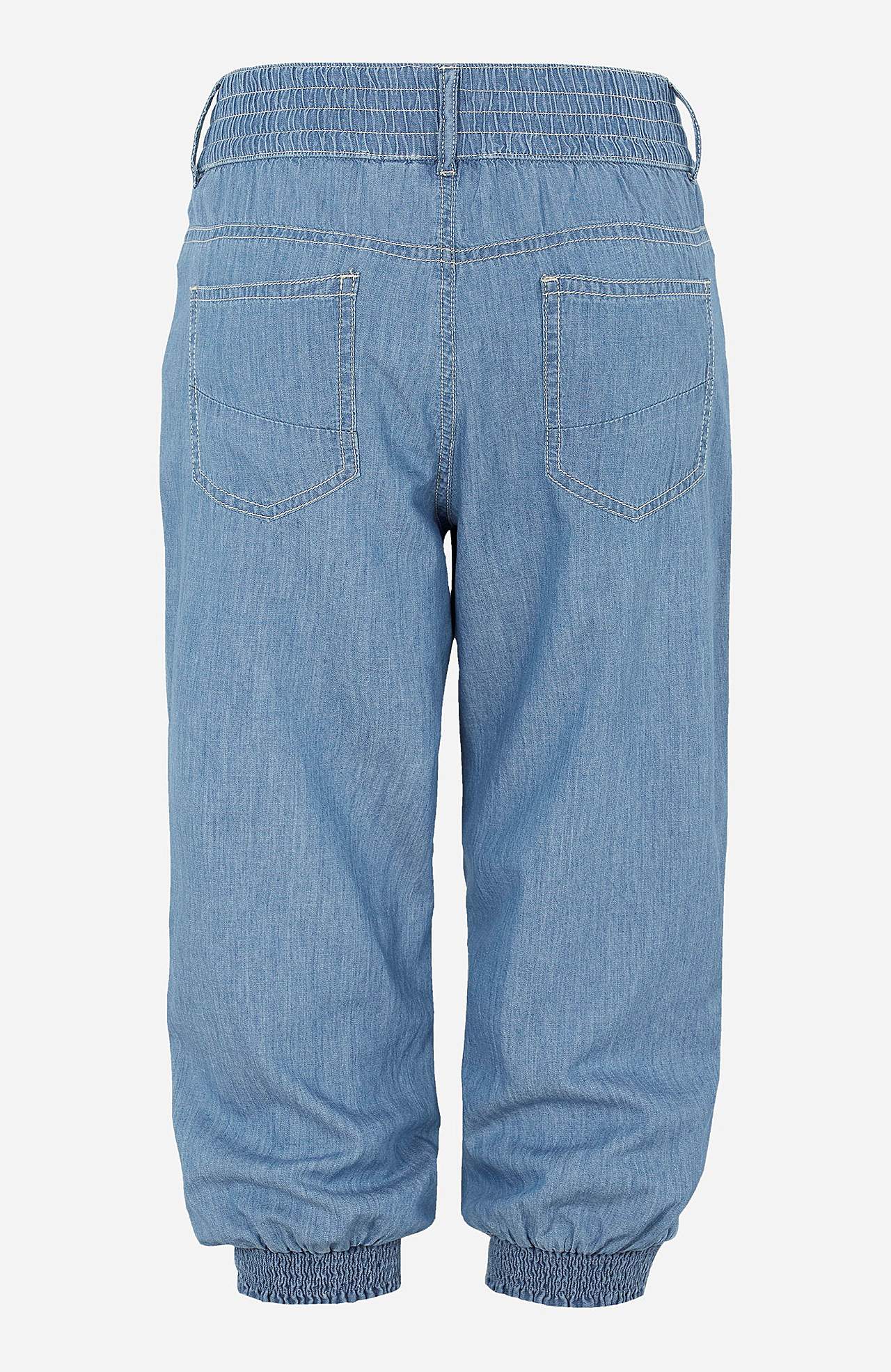 Gevlochten capribroek Janelle