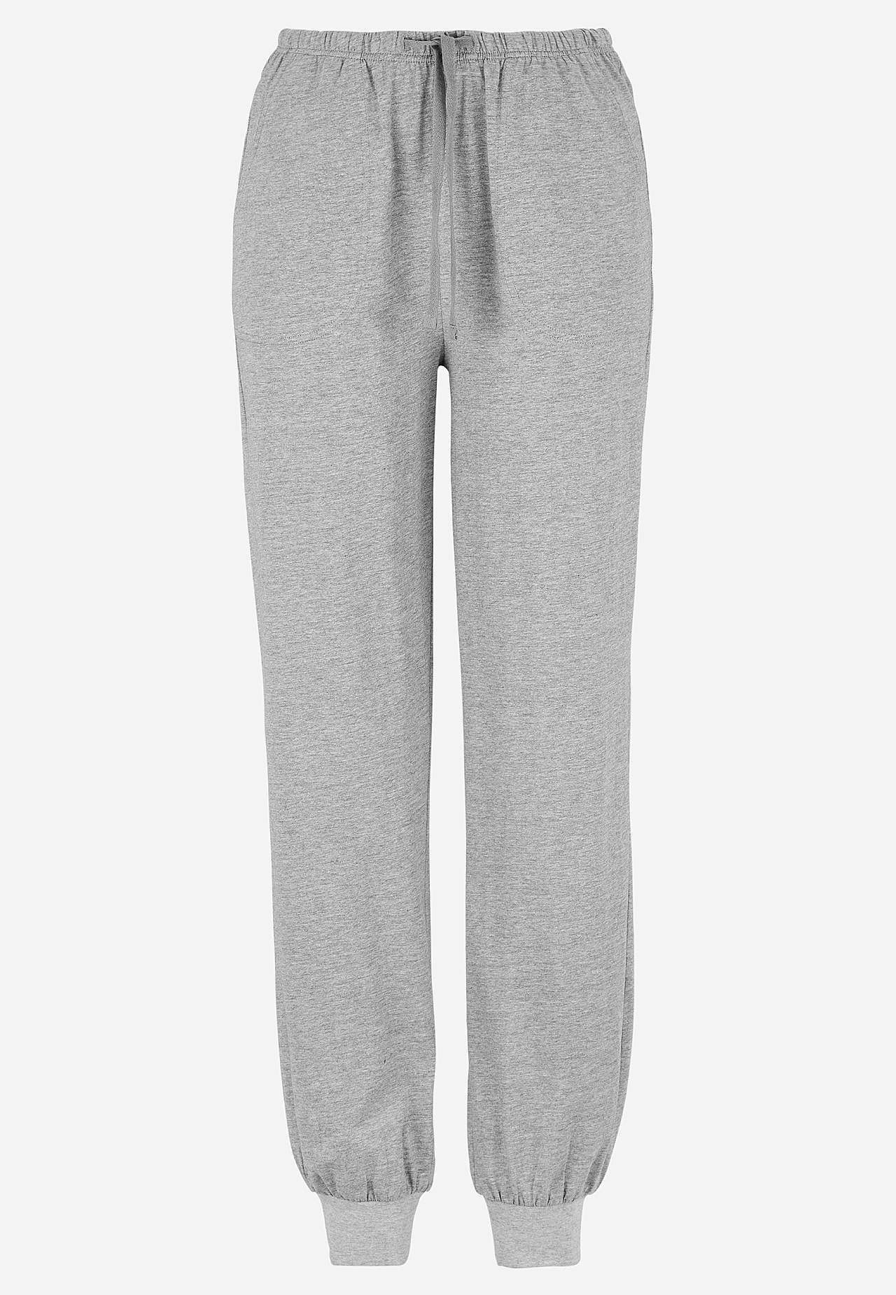 Joggingbroek met manchet