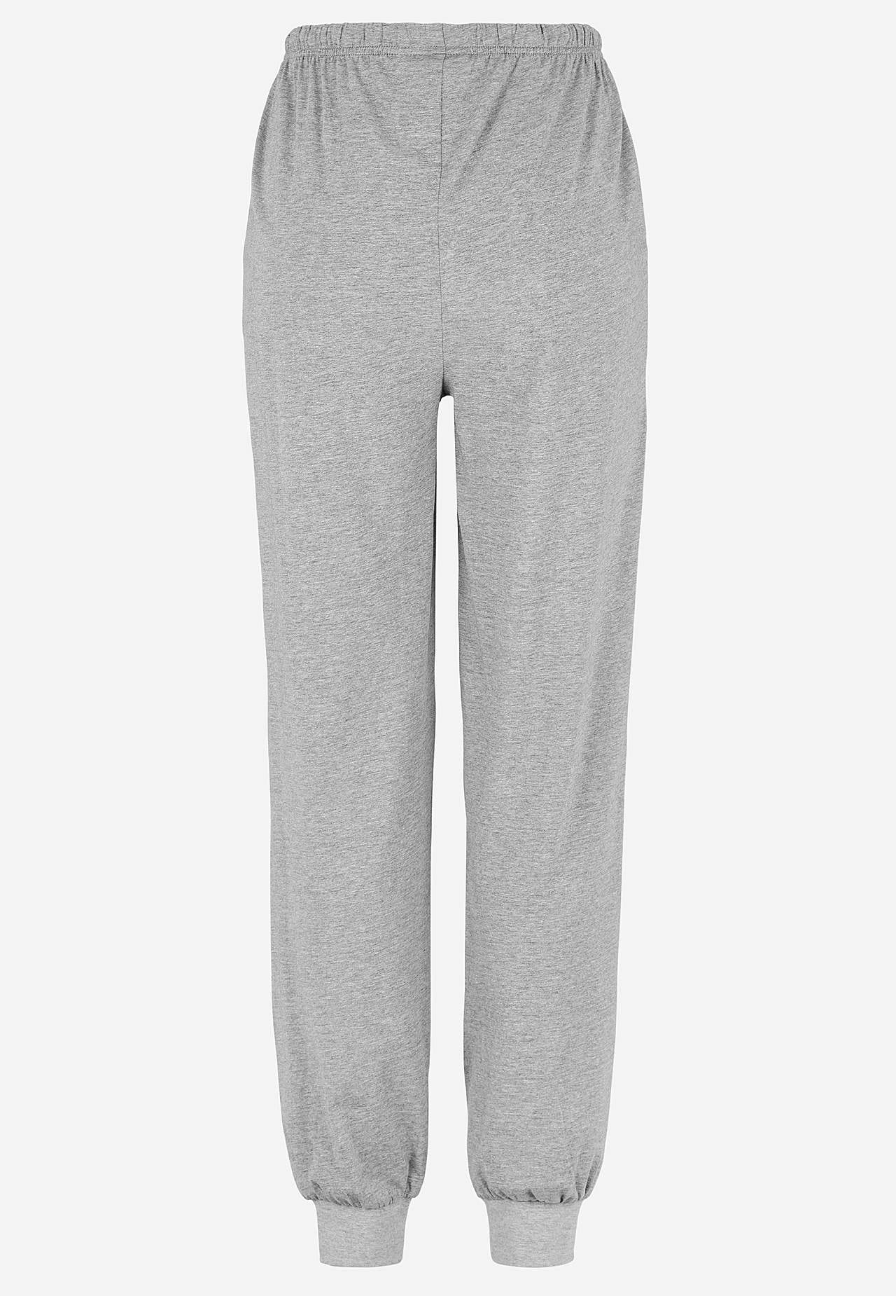 Joggingbroek met manchet