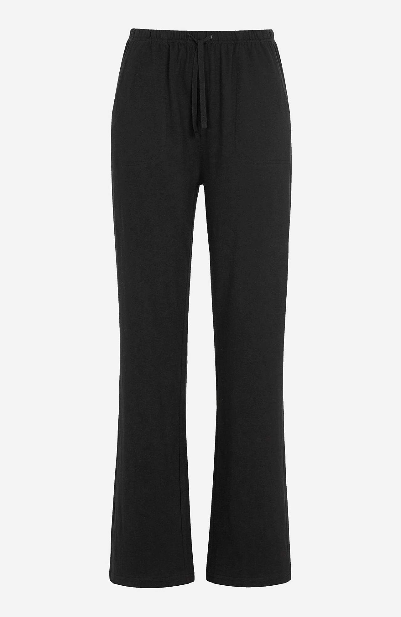 Joggingbroek van zacht tricot