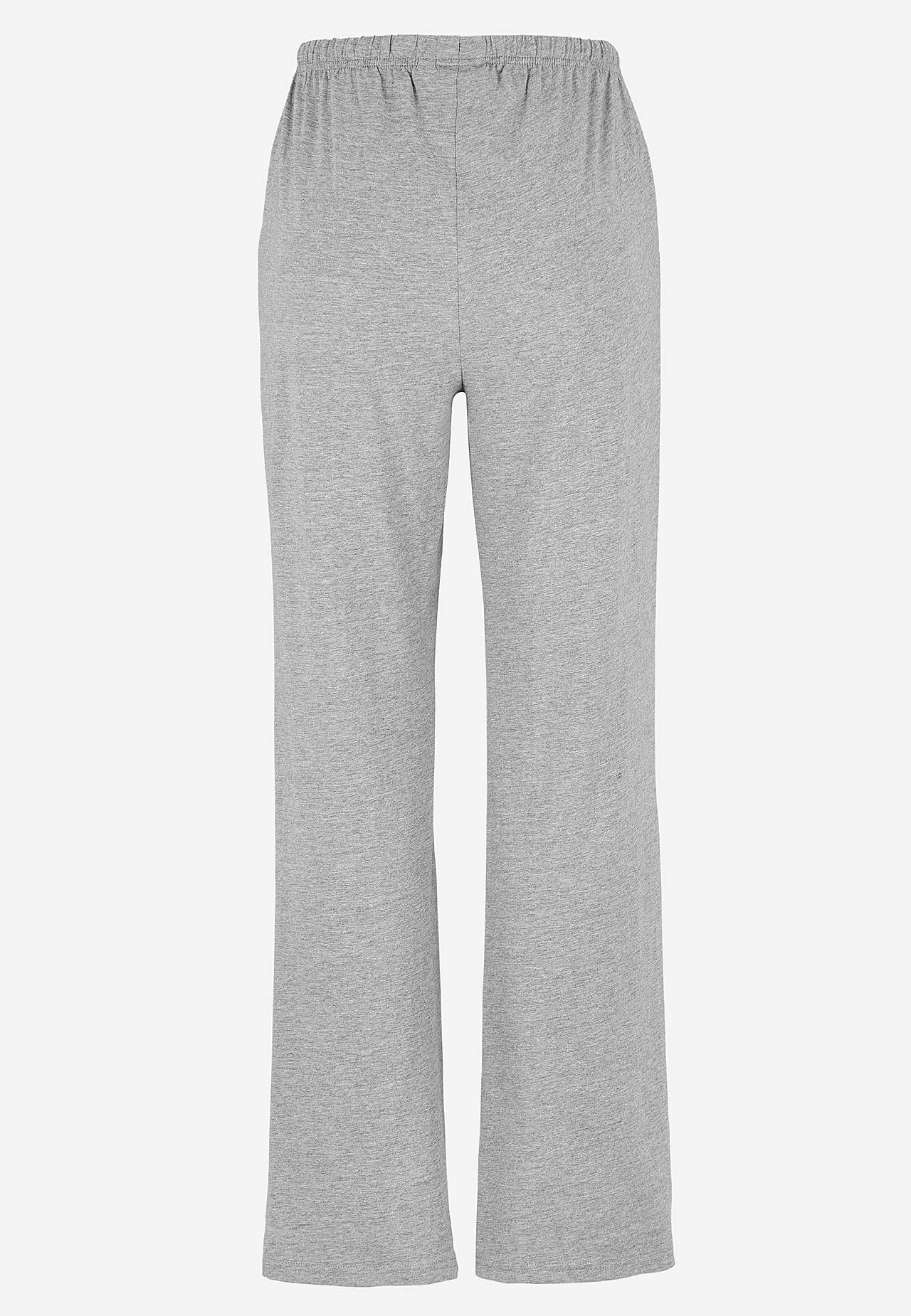 Joggingbroek van zacht tricot