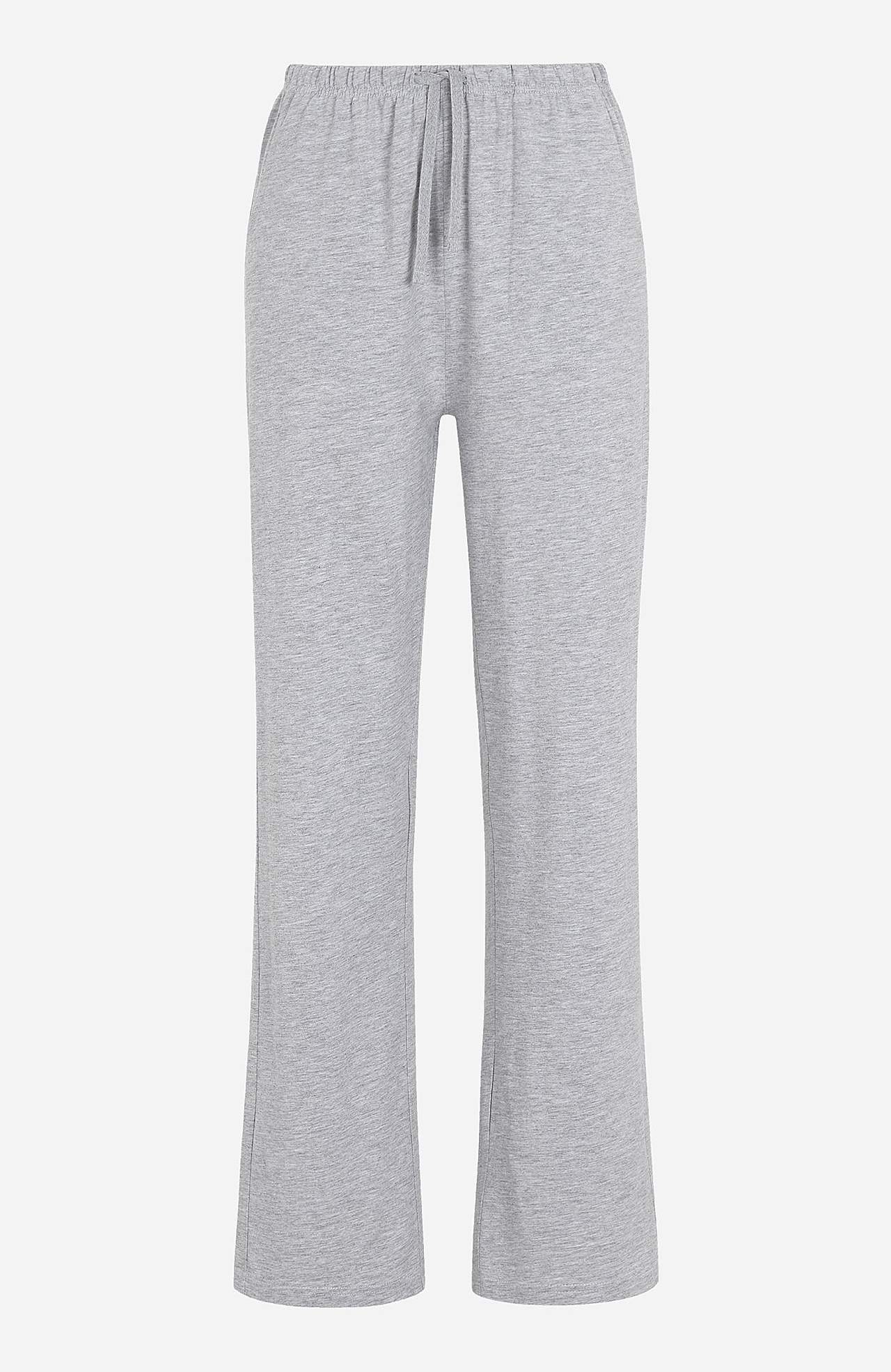 Joggingbroek van zacht tricot