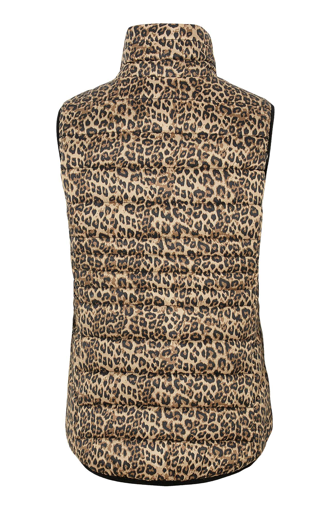 Licht getailleerd vest met patroon
