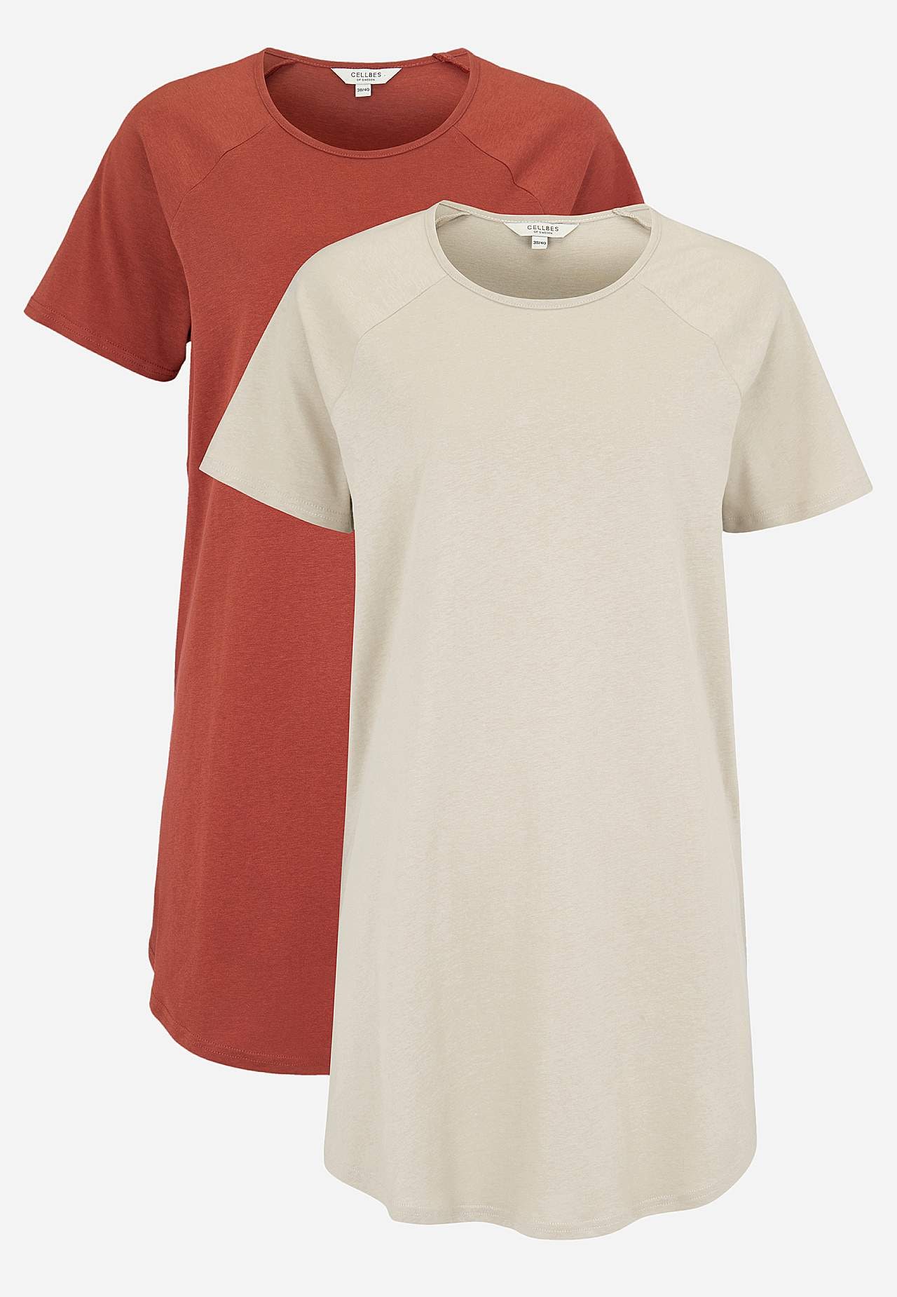 Tuniek van organisch katoen Alex Set van 2