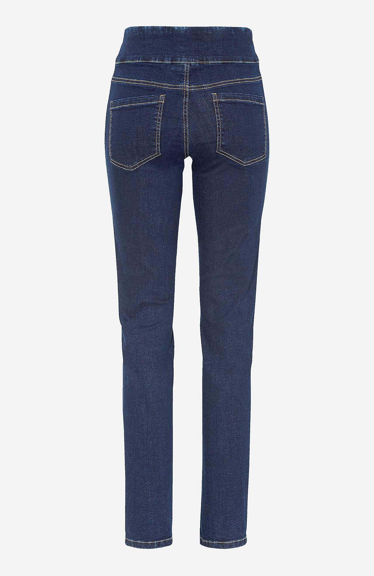 Elastische jegging met hoge elastische taille