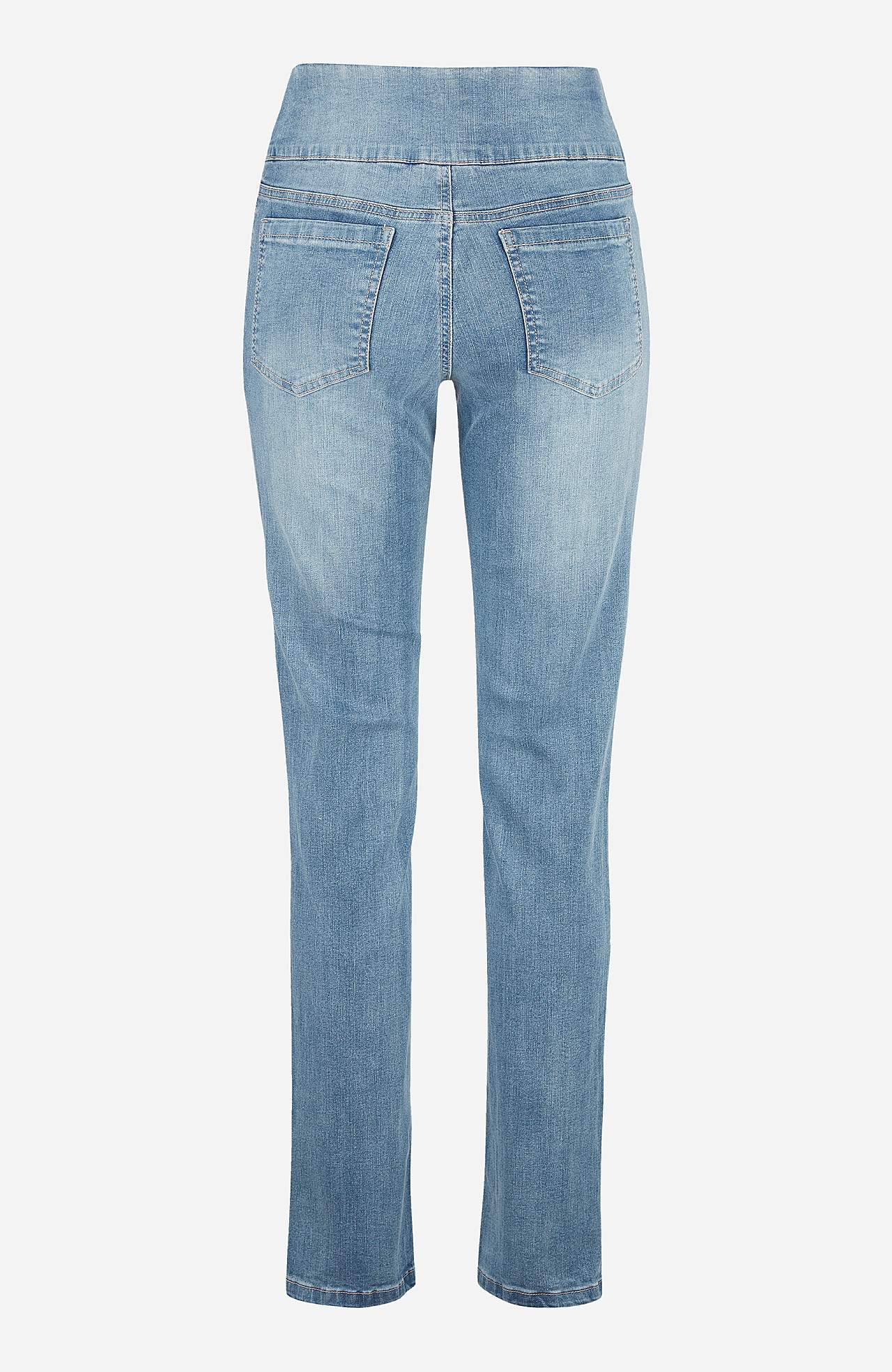 Elastische jegging met hoge elastische taille