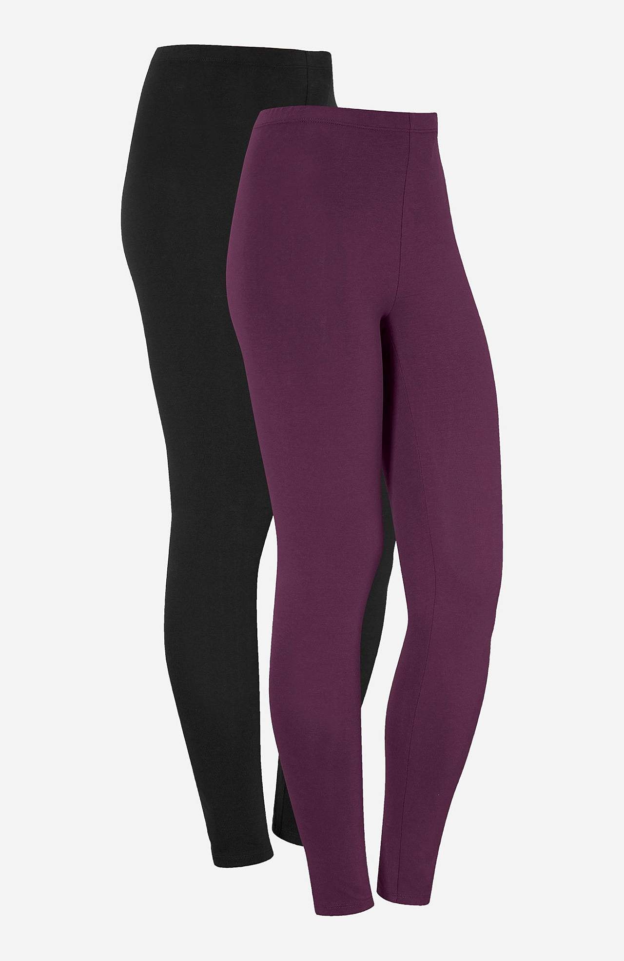 Legging van katoen Set van 2