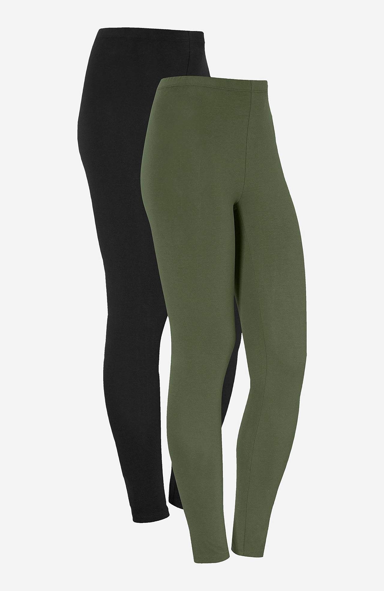 Legging van katoen Set van 2