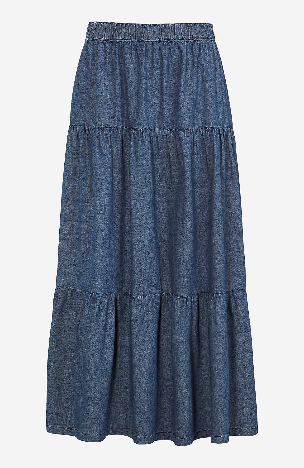 Ruchen rok van denim