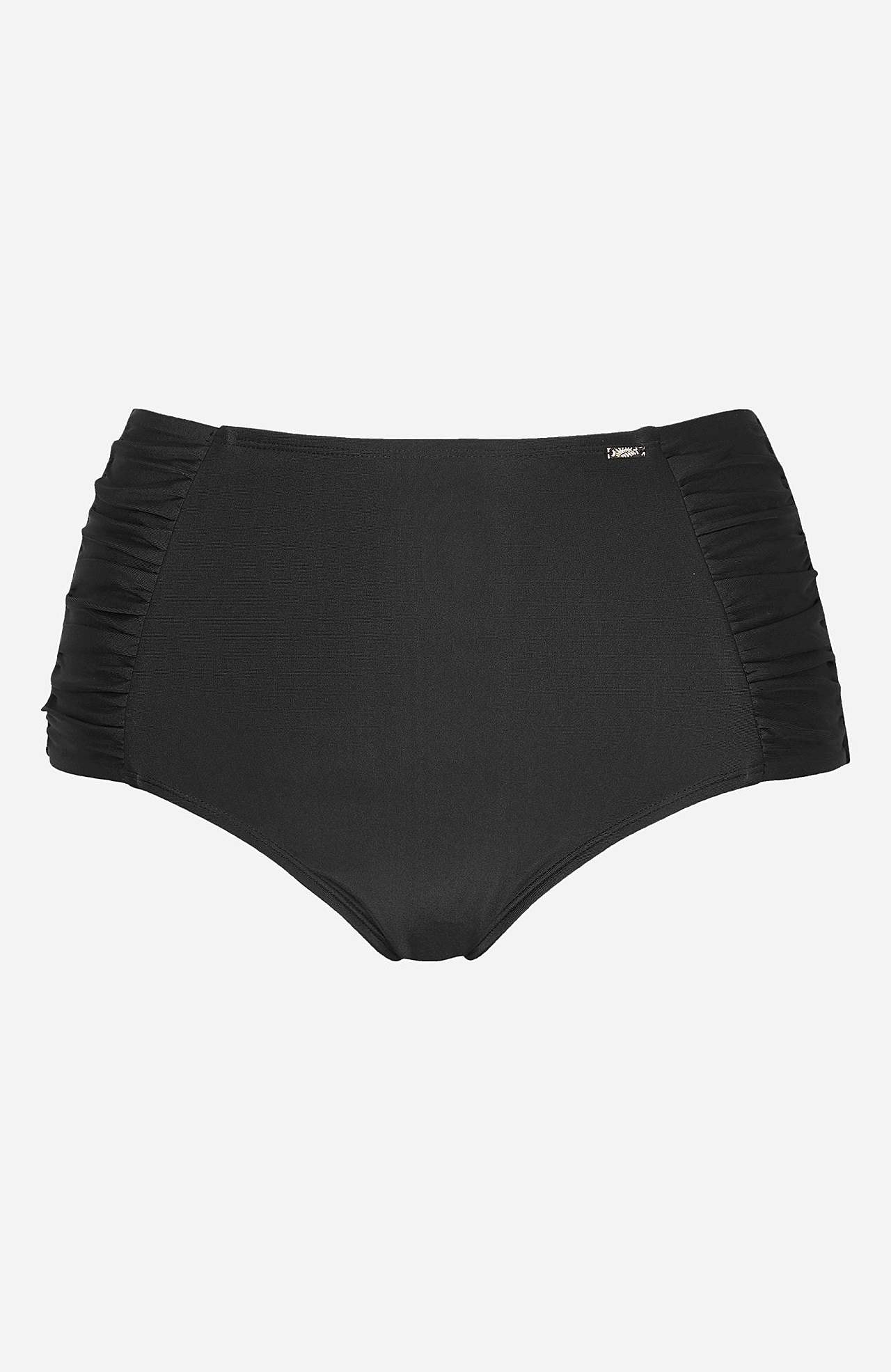 Gerimpeld bikinibroekje met hoge taille Honolulu