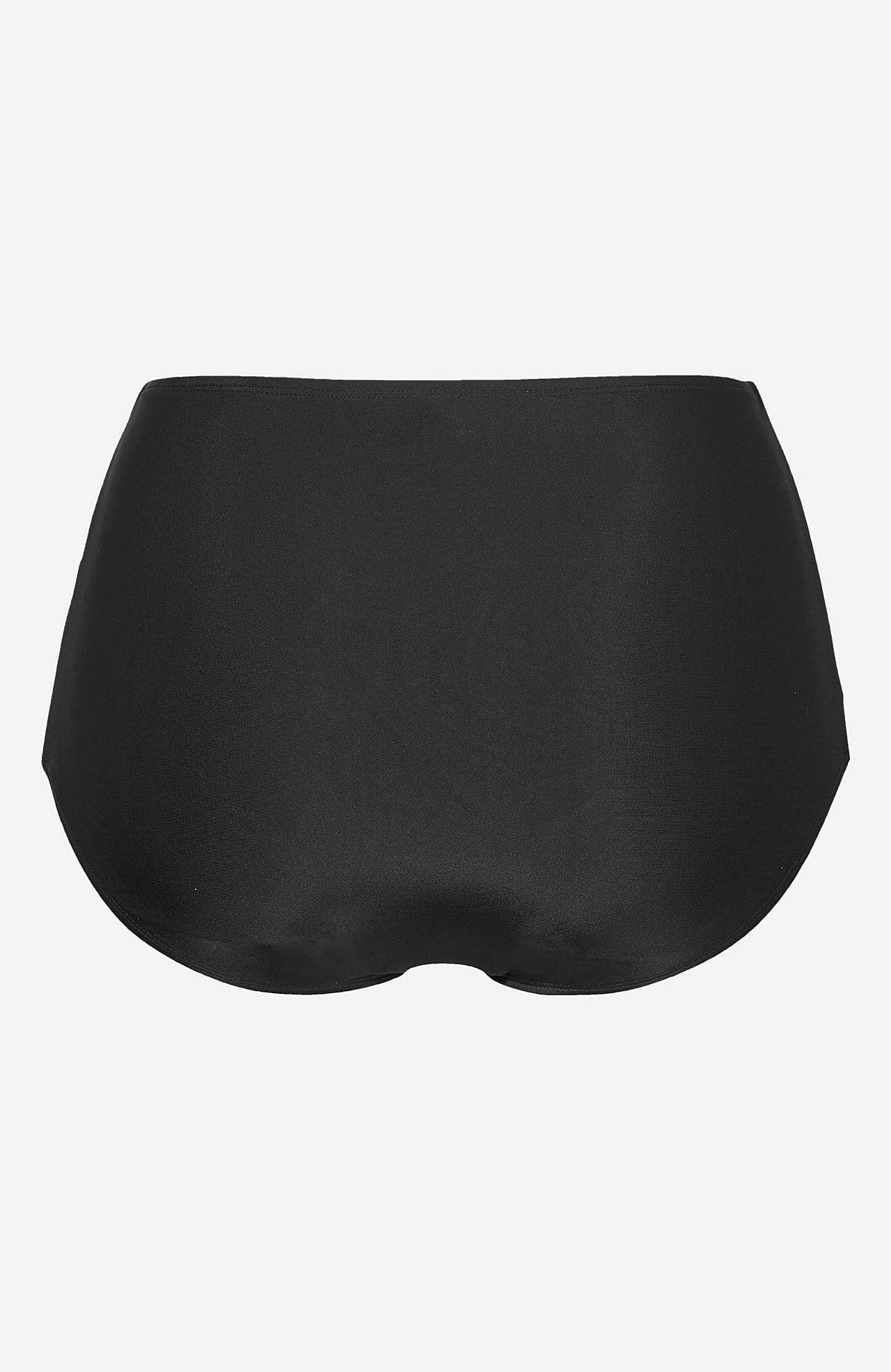 Gerimpeld bikinibroekje met hoge taille Honolulu