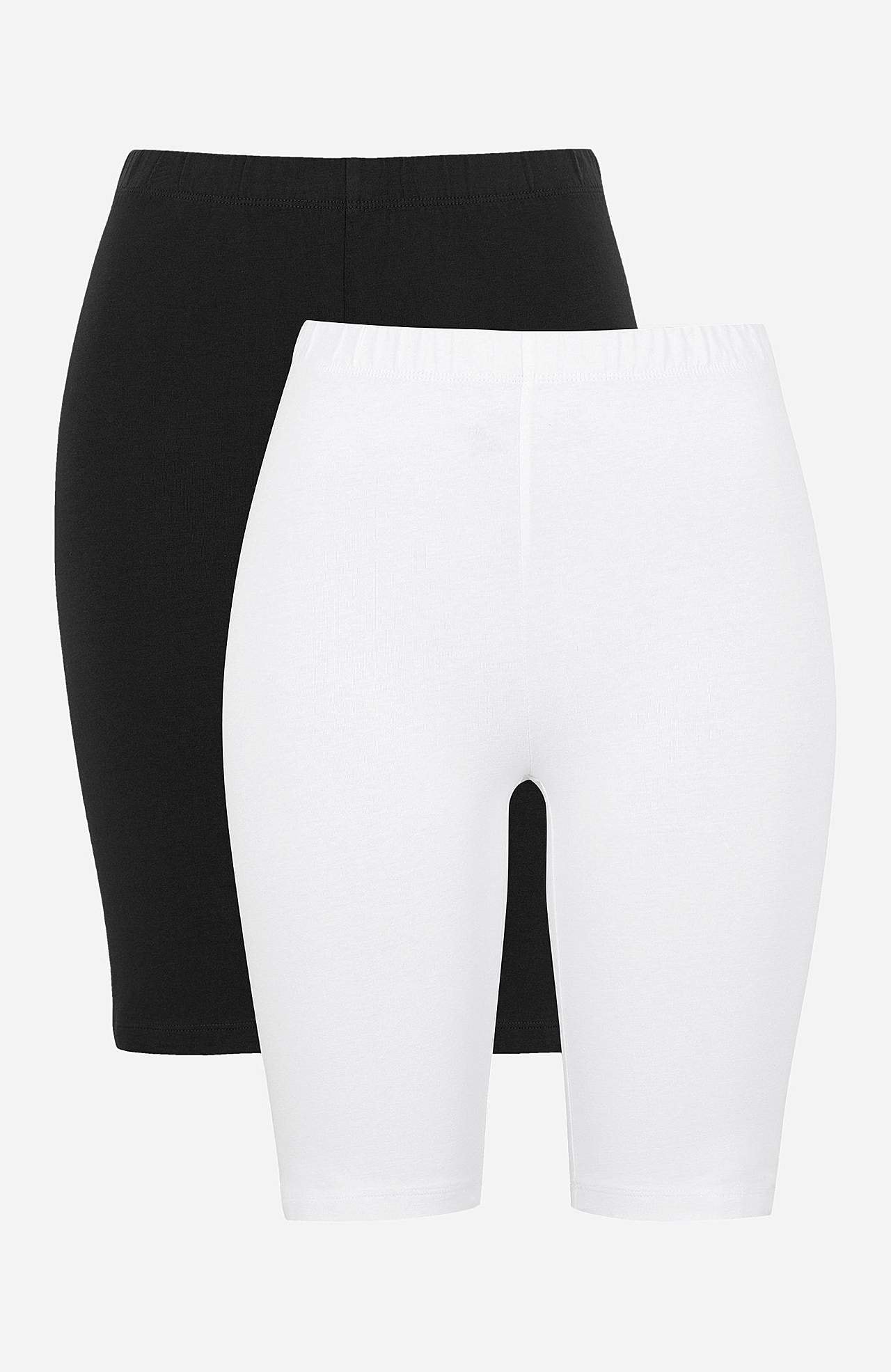 Comfortabelle fietsshort van organisch katoen Tindra Set van 2