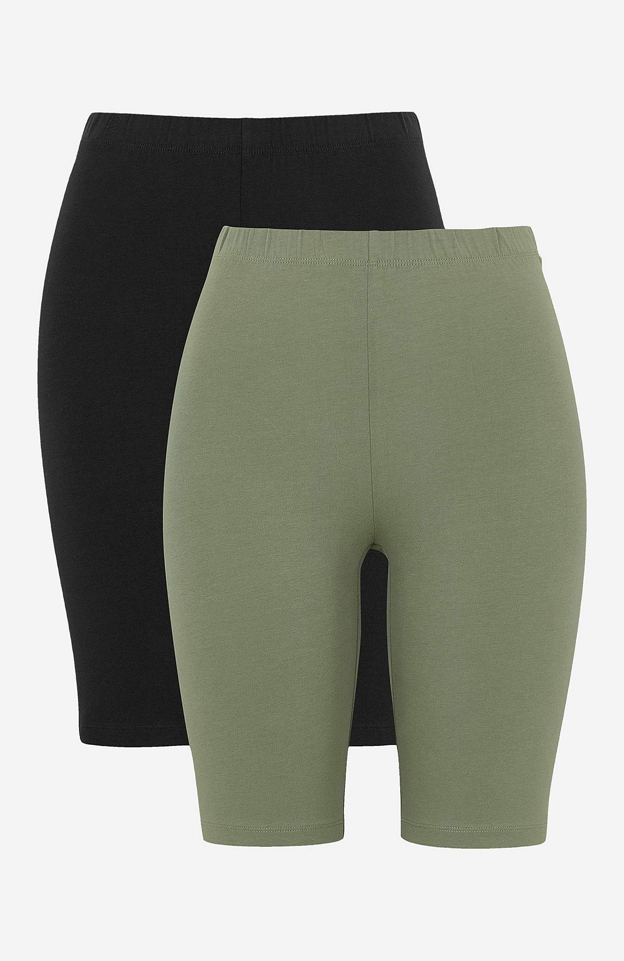 Comfortabelle fietsshort van organisch katoen Tindra Set van 2