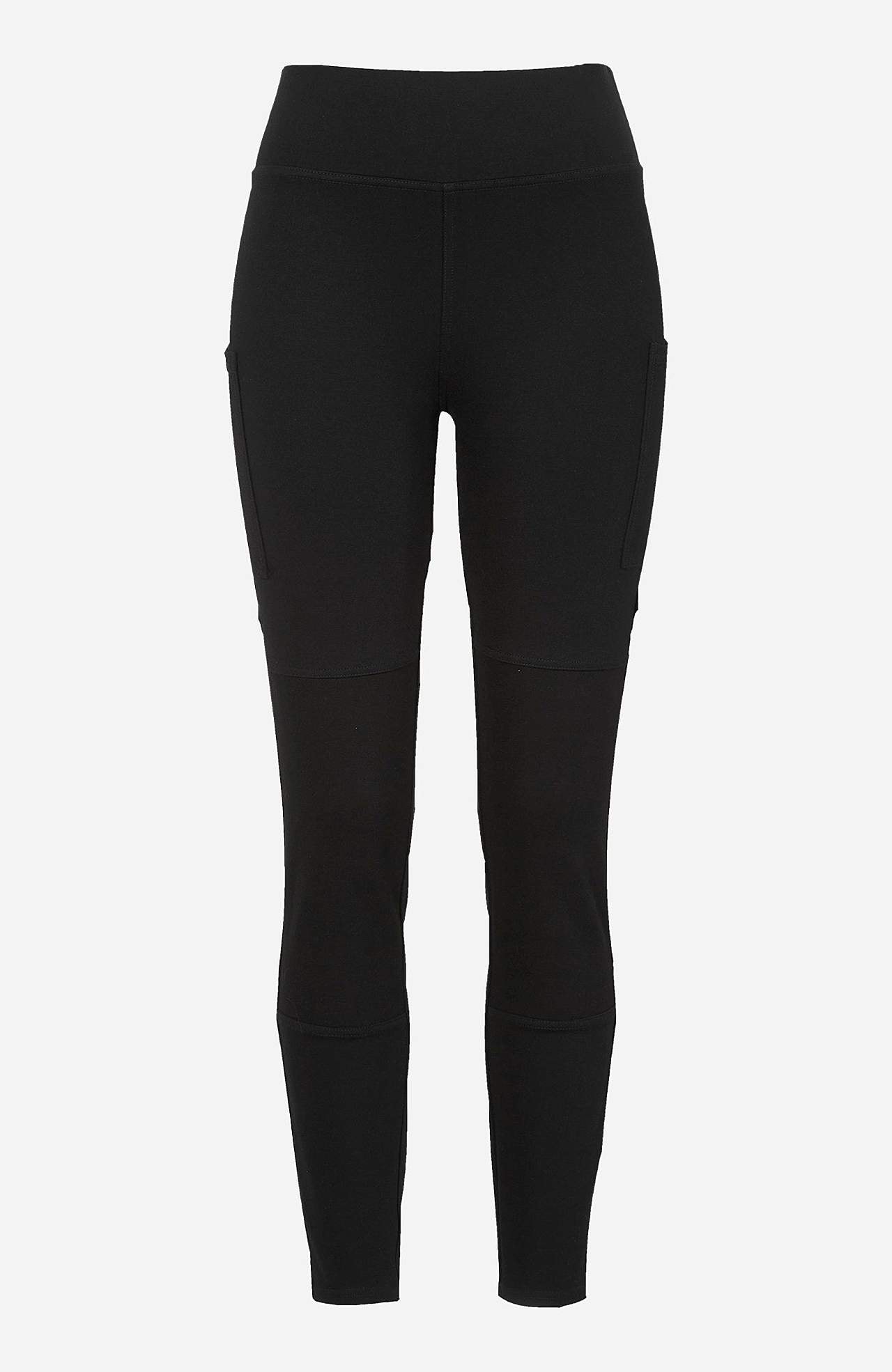 Legging met zijzakken