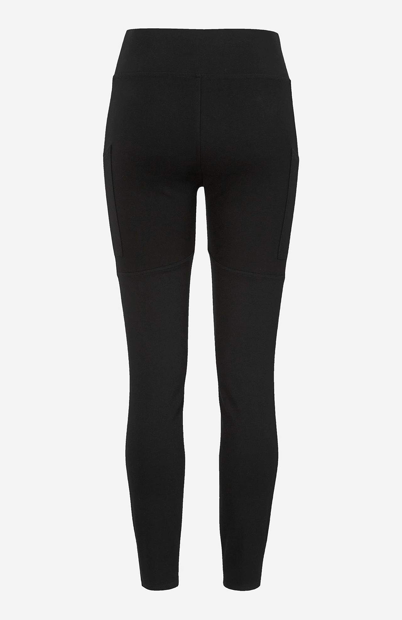 Legging met zijzakken