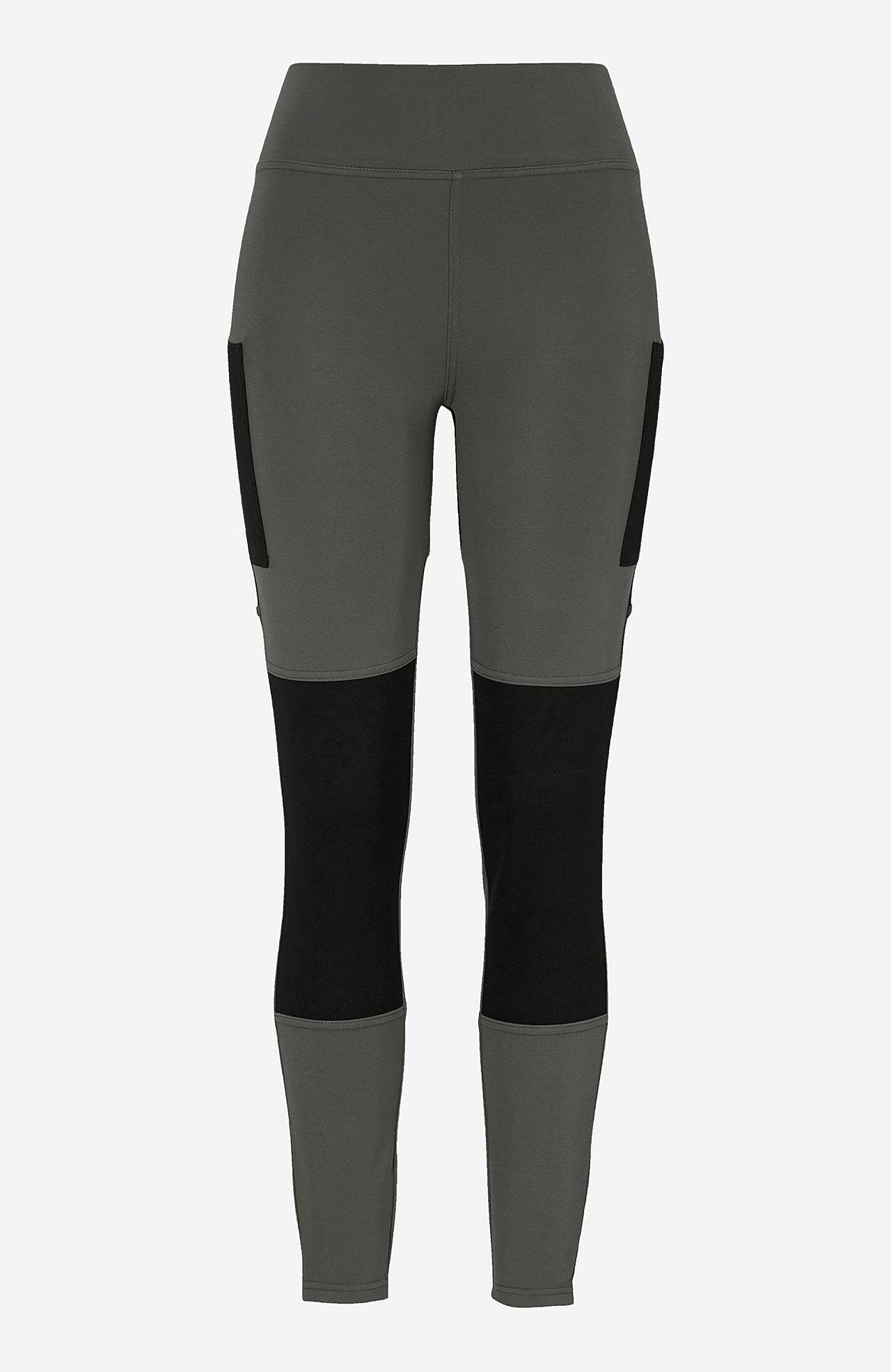 Legging met zijzakken