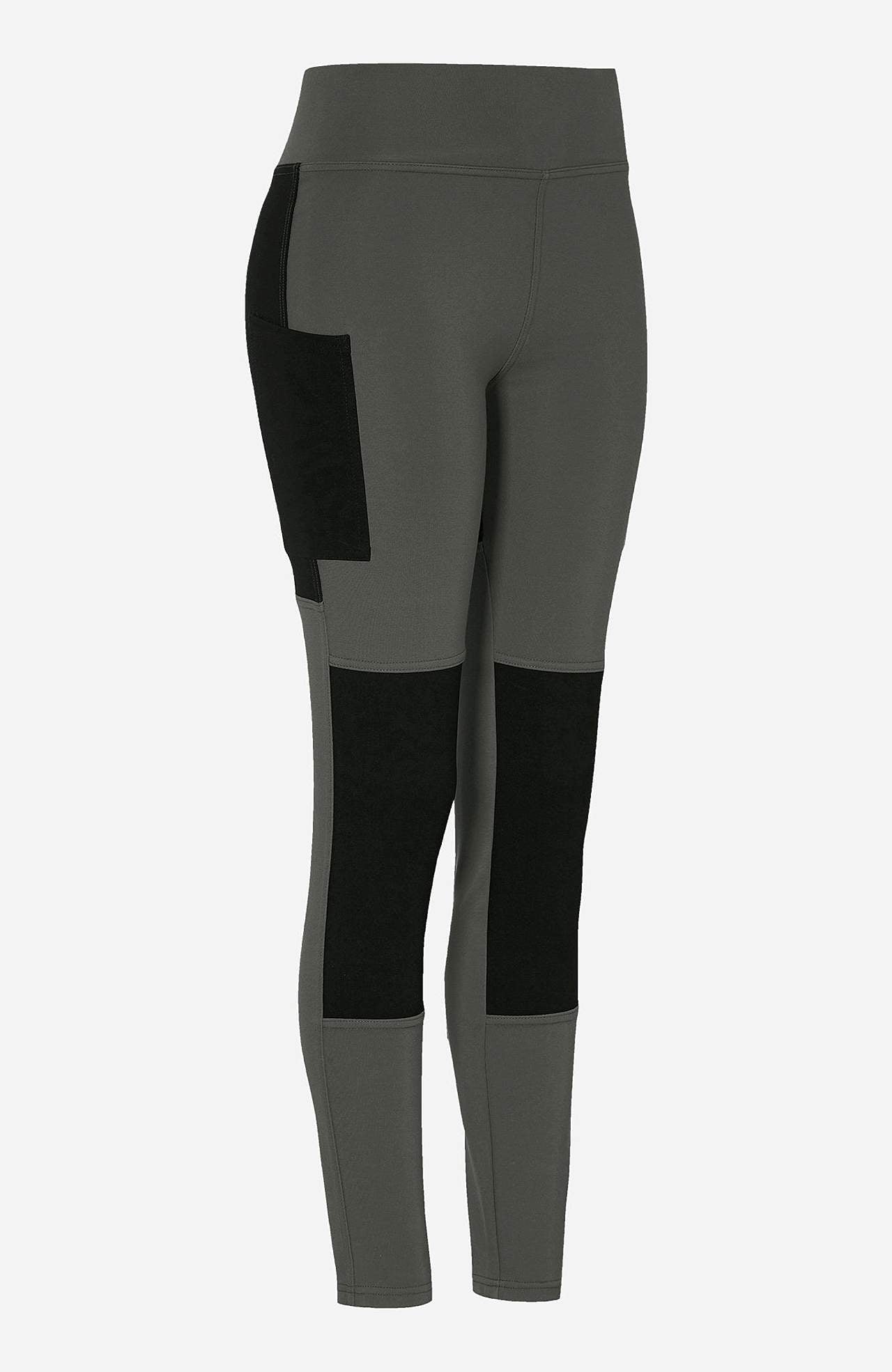 Legging met zijzakken