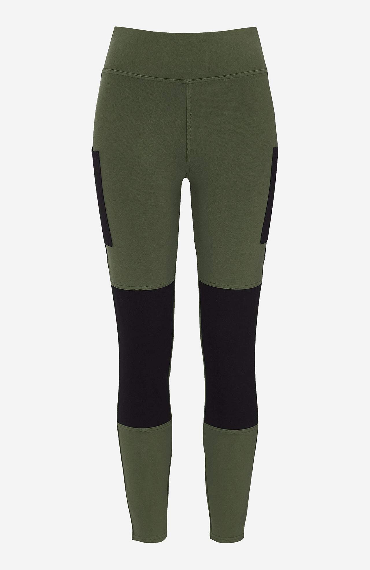 Legging met zijzakken
