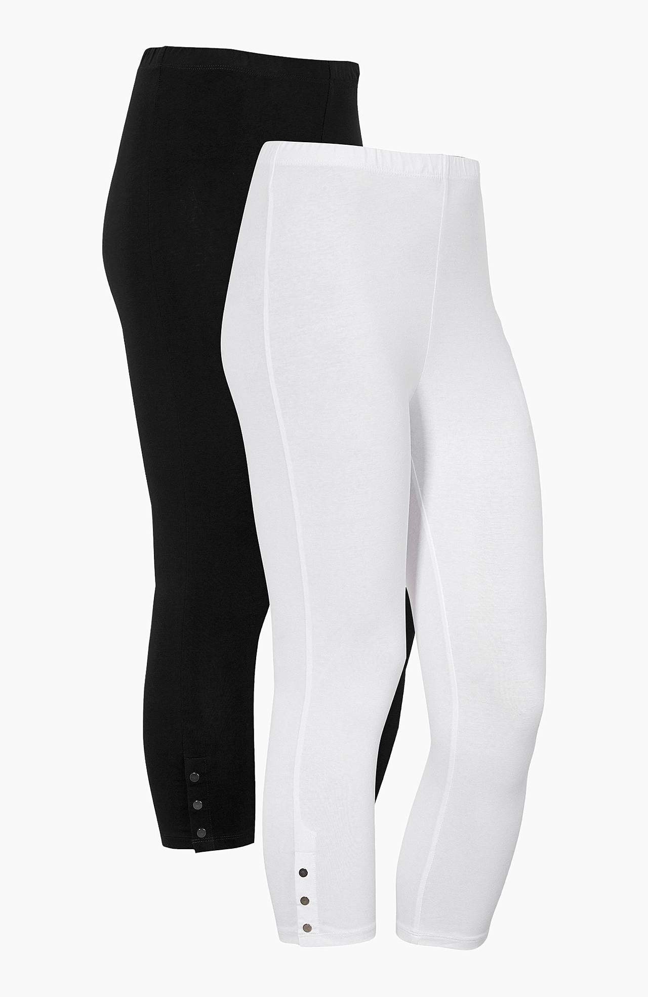 Capri legging met mooie knoop details Milly Set van 2