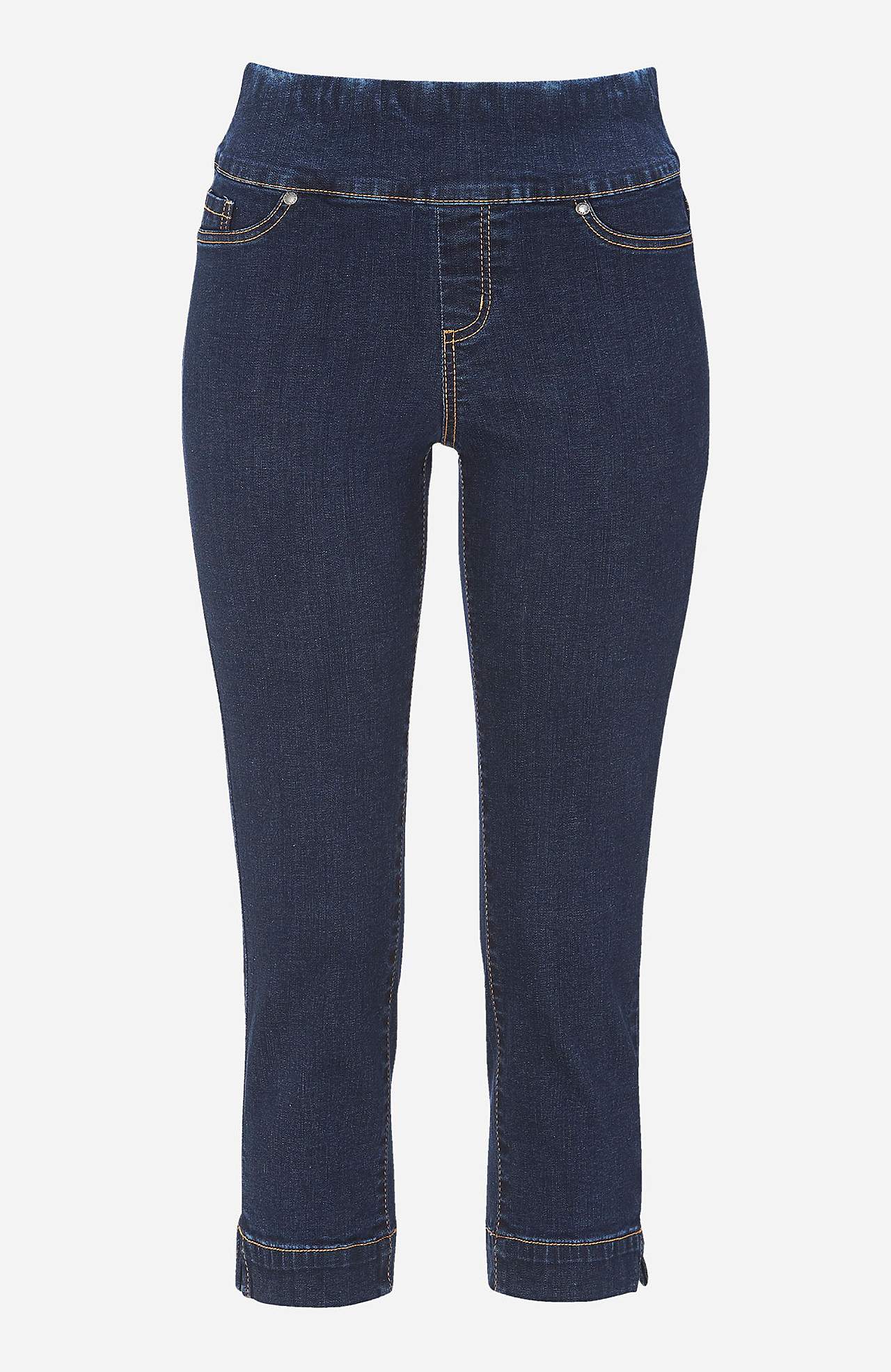 Super comfortabele capri-jegging van denim Elin
